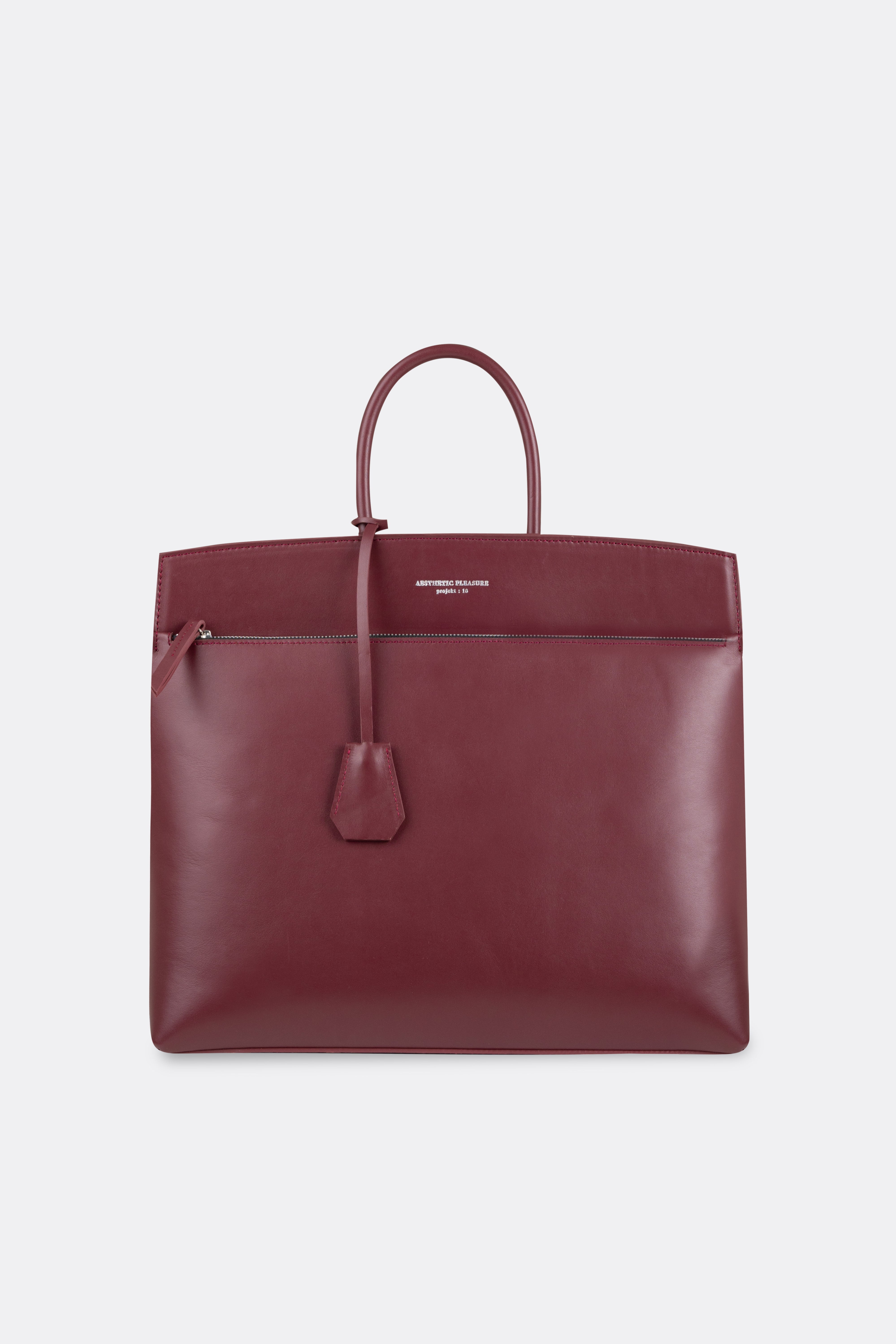 Ace Bag Nappa Maroon