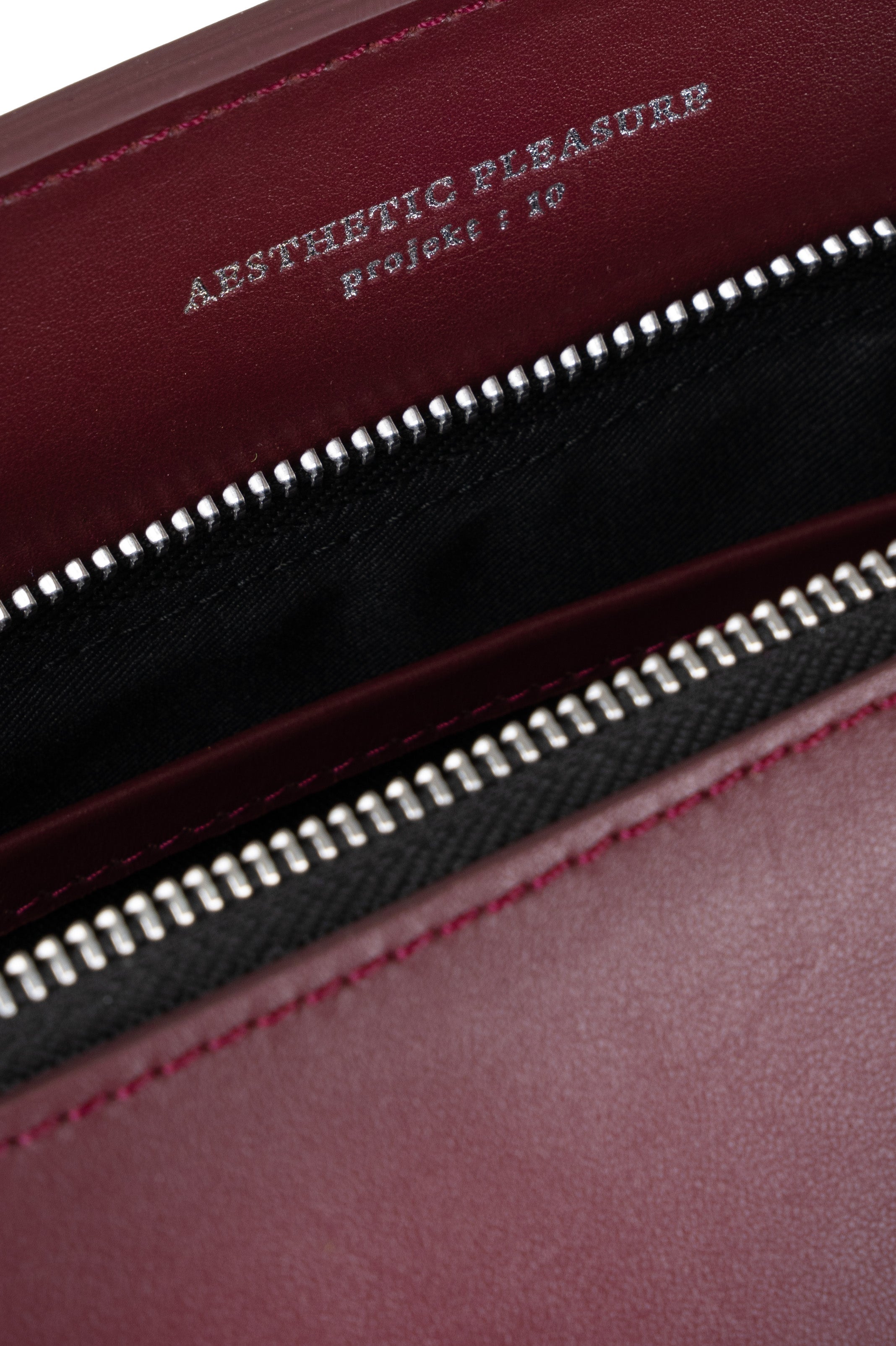 Ace Bag Nappa Maroon