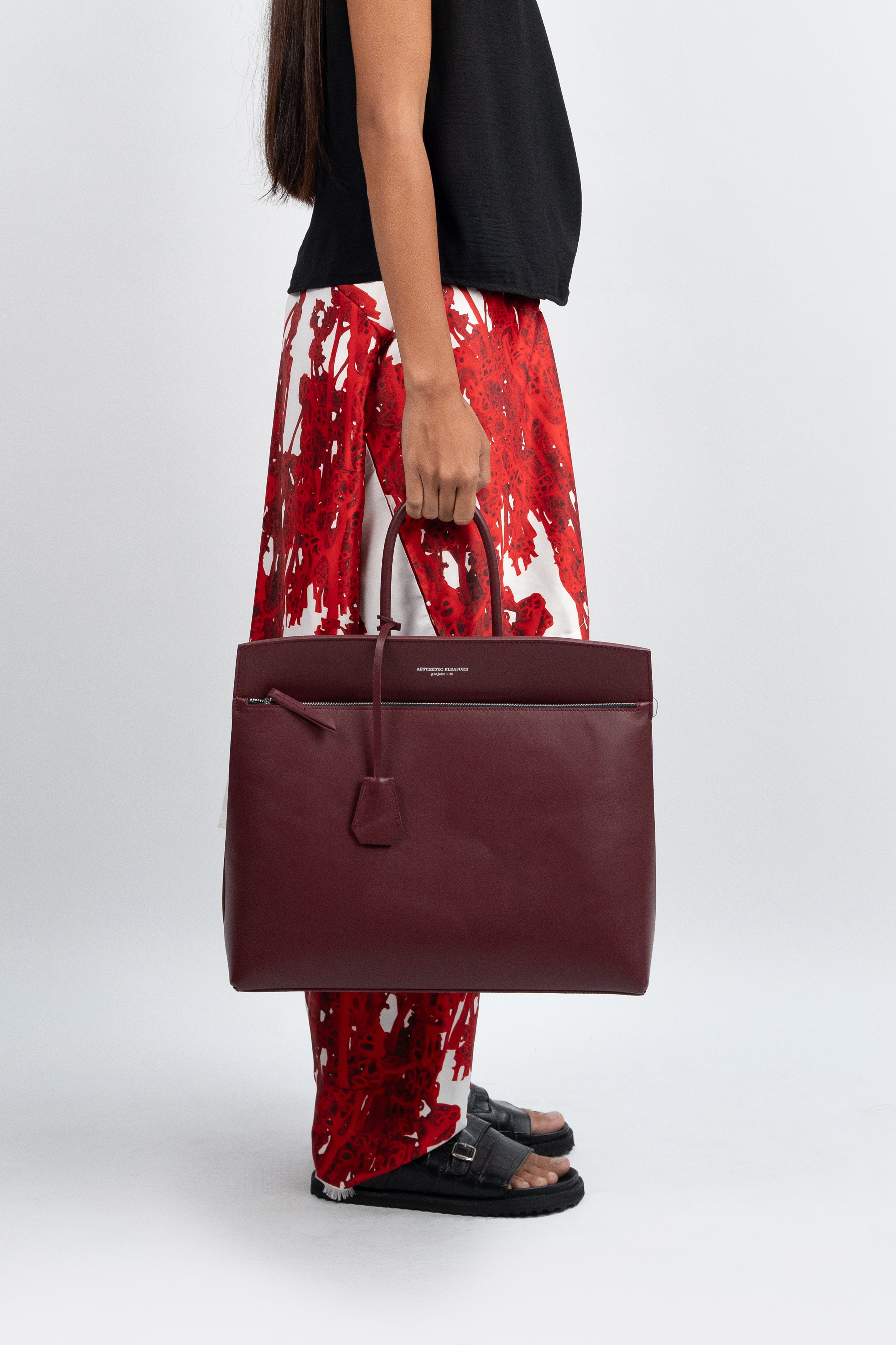 Ace Bag Nappa Maroon