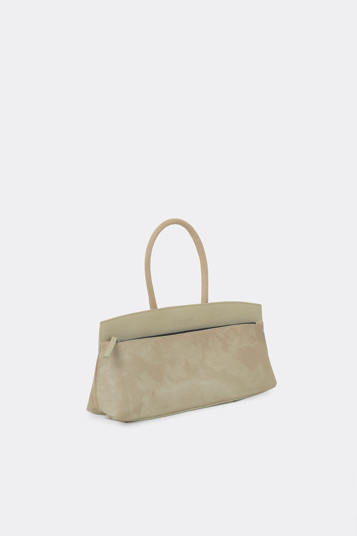 Ace Baguette Bag Pony Hair Beige