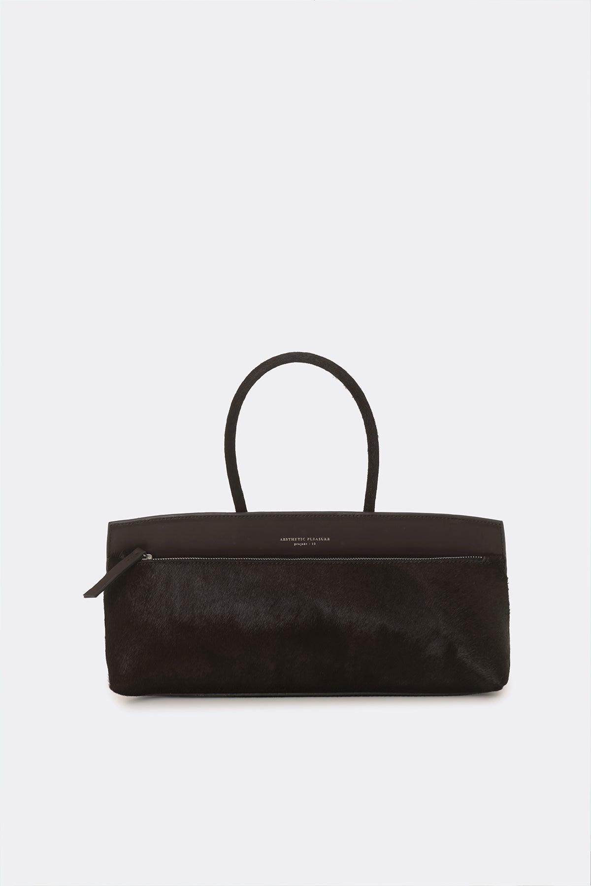 Ace Baguette Bag Pony Hair Dark Brown