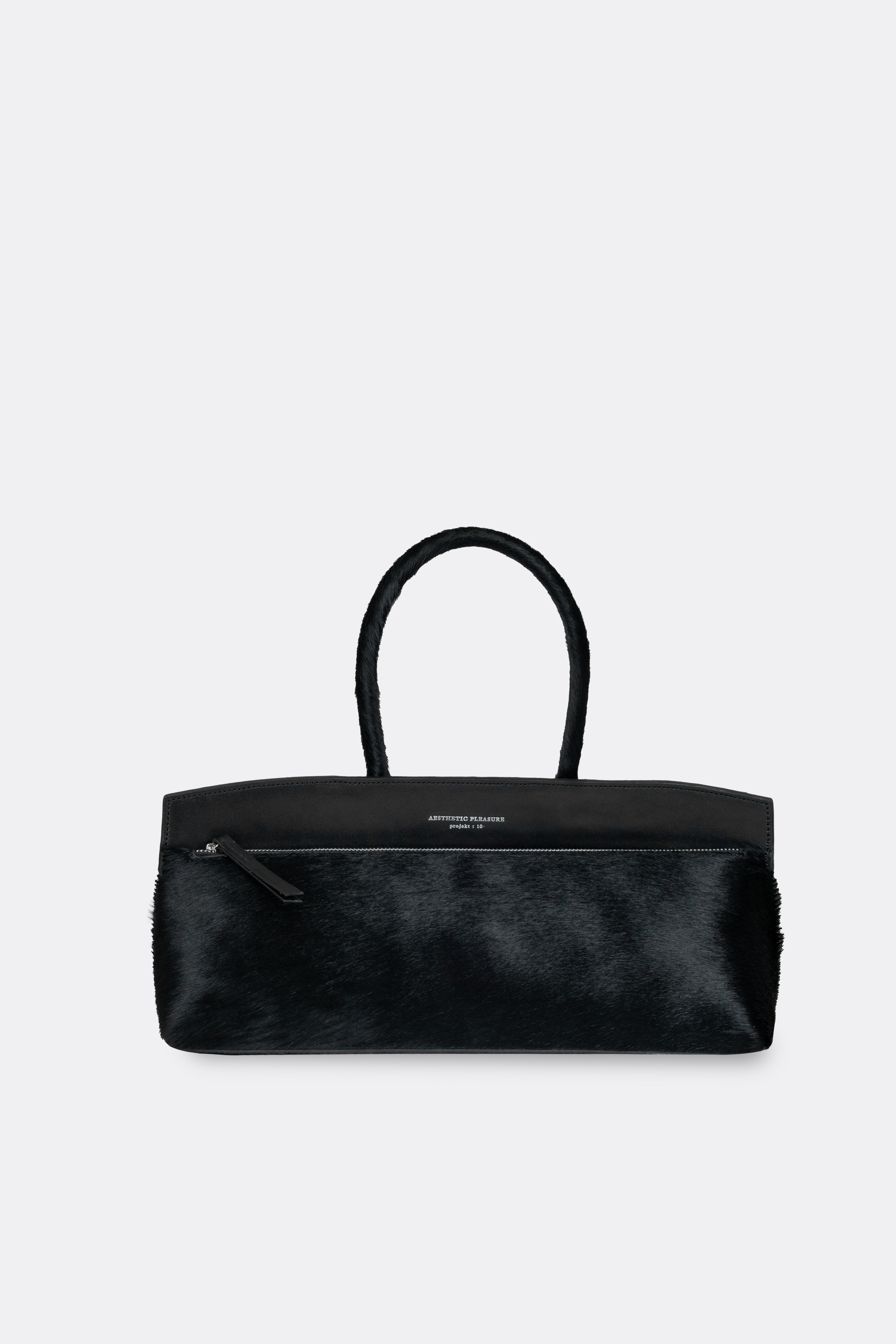 Ace Baguette Bag Pony Hair Black