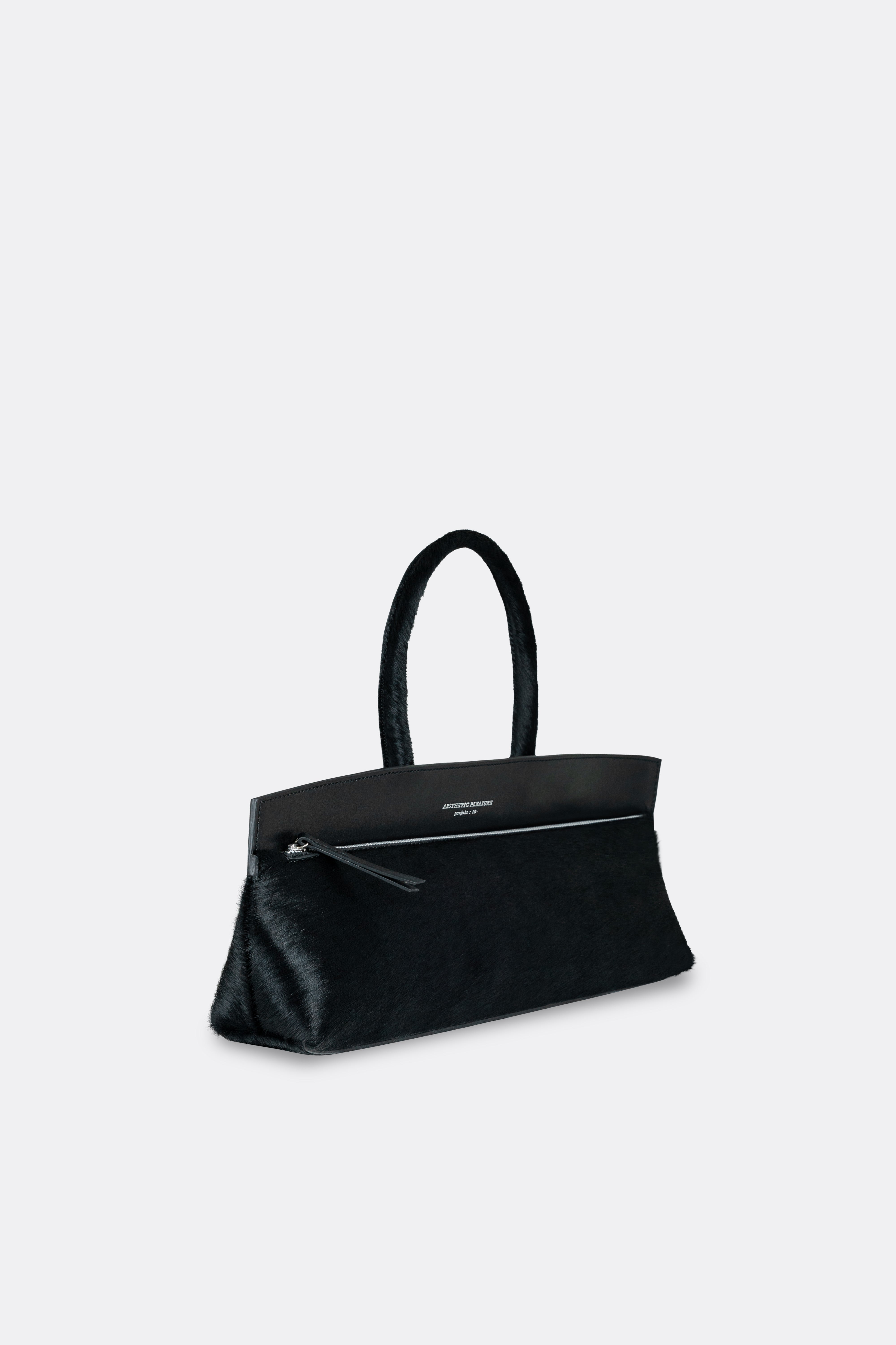 Ace Baguette Bag Pony Hair Black