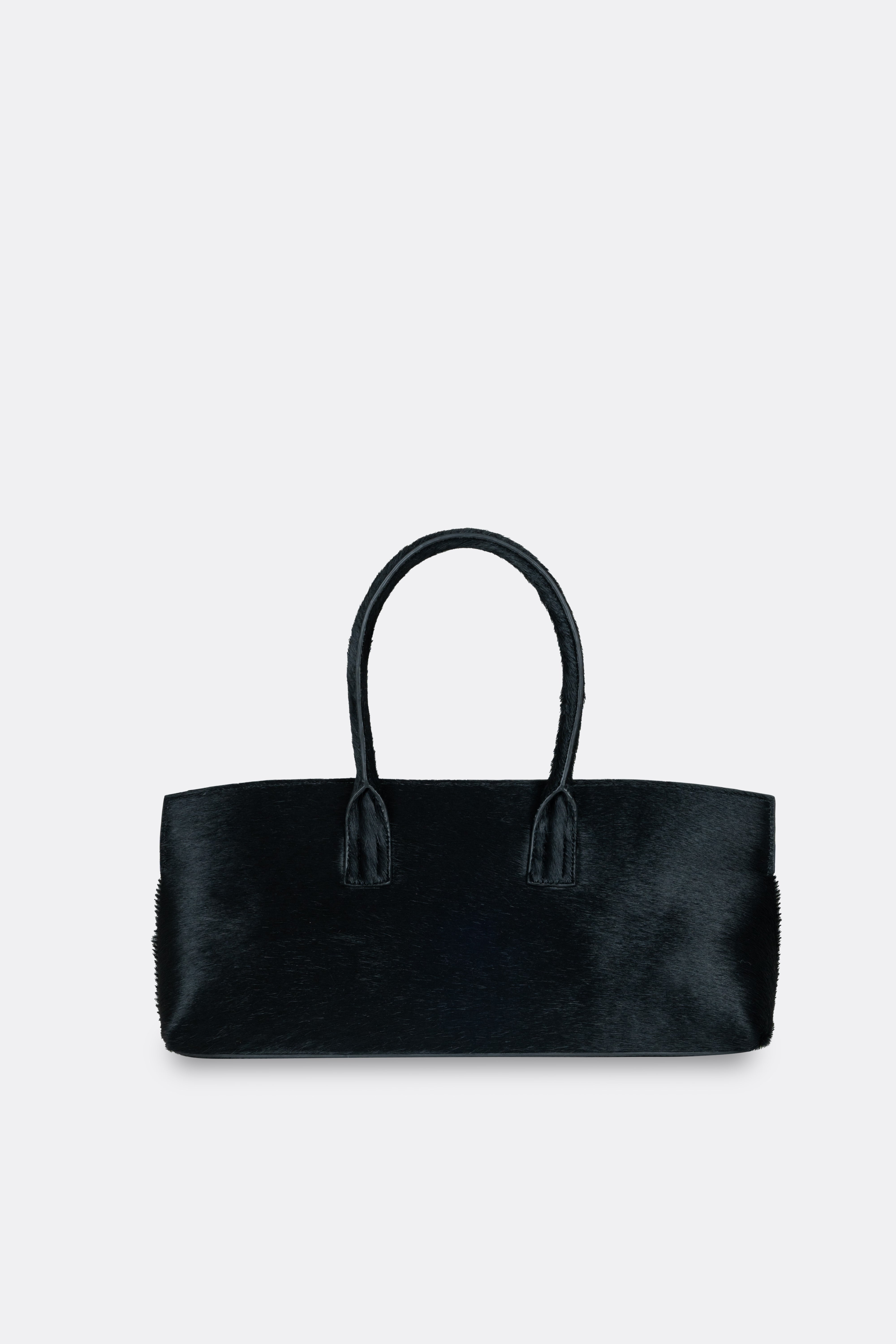 Ace Baguette Bag Pony Hair Black