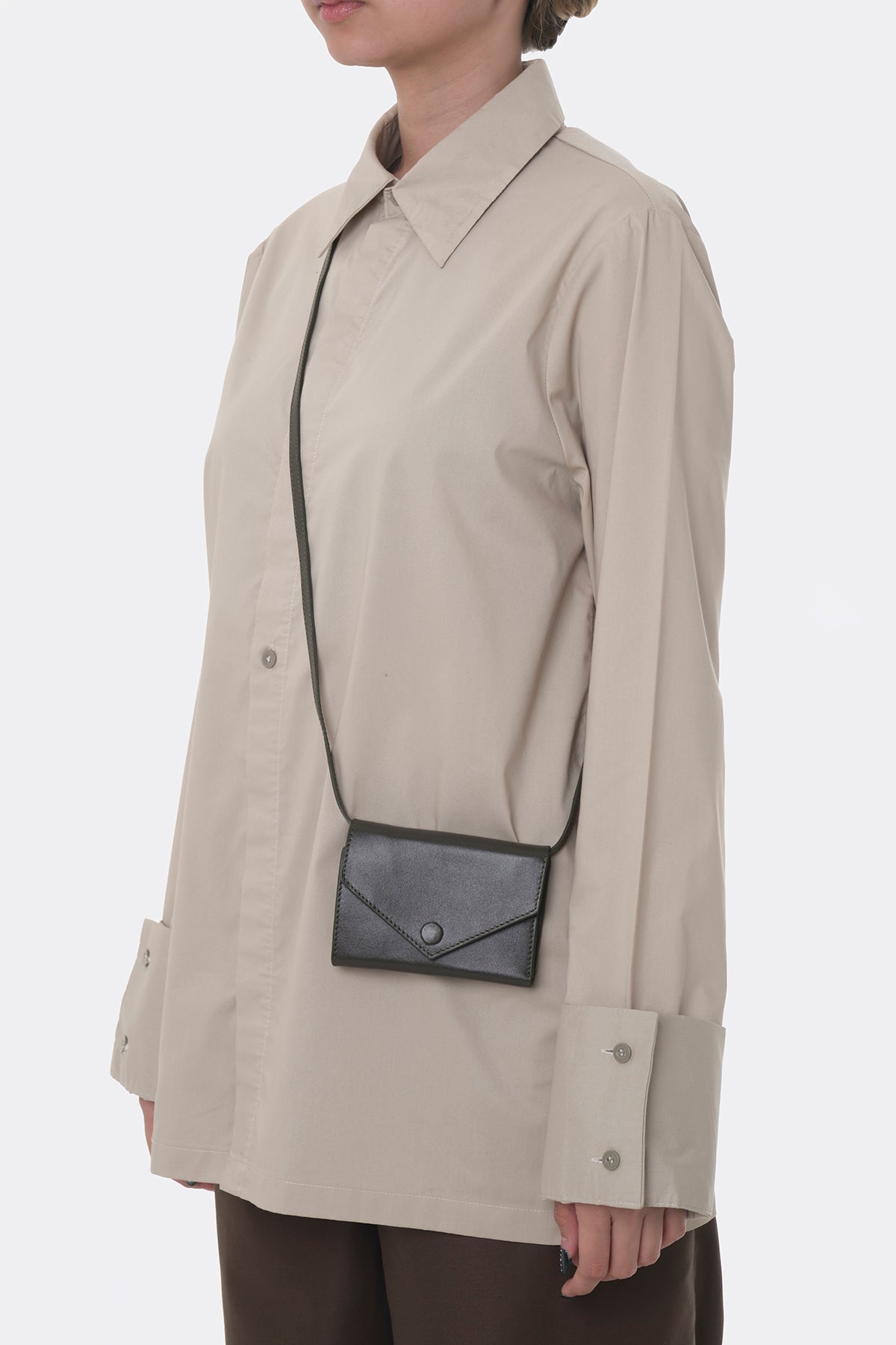 Le Sling Wallet Nappa Olive