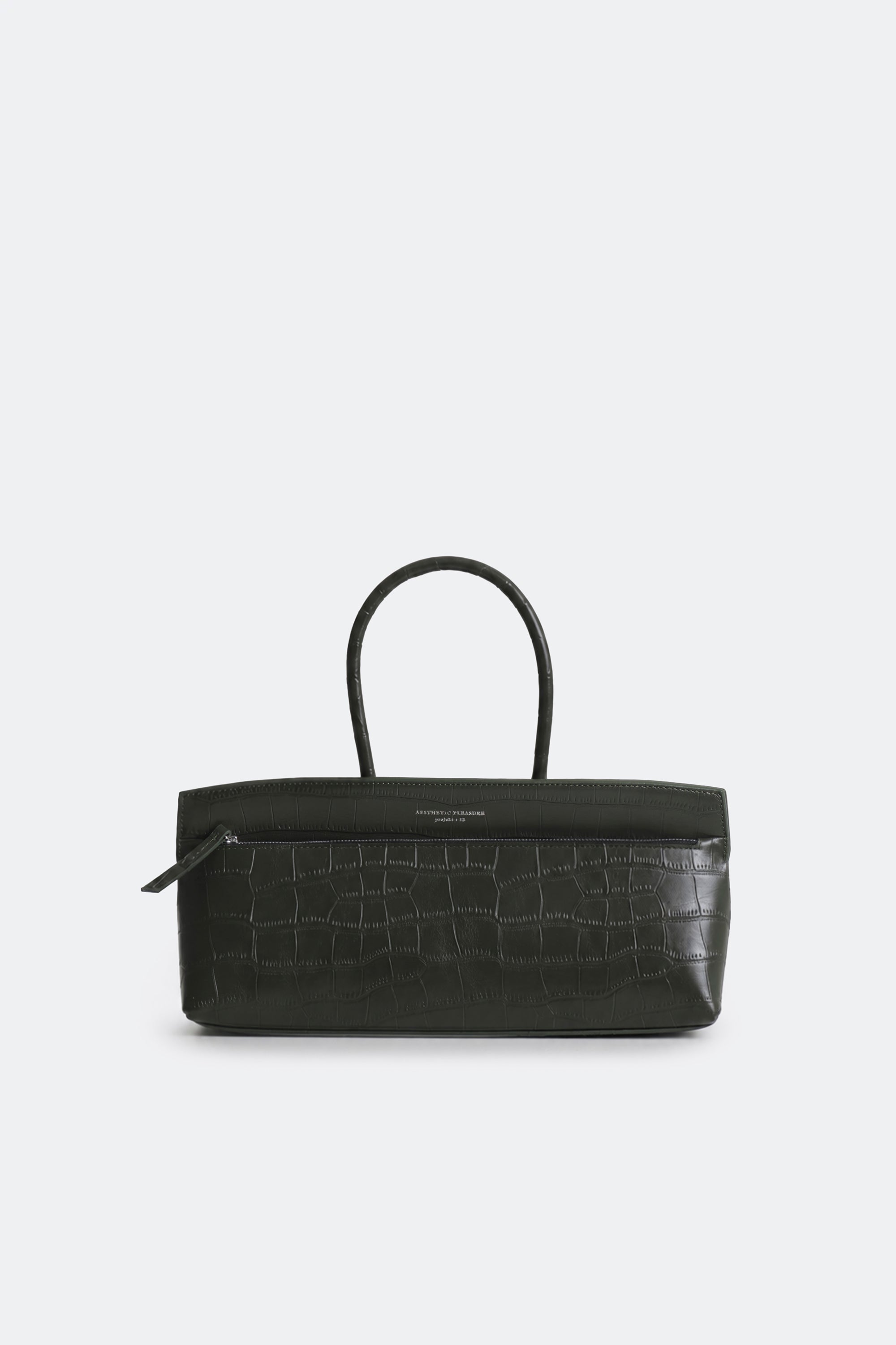 Ace Baguette Bag Alligator Olive