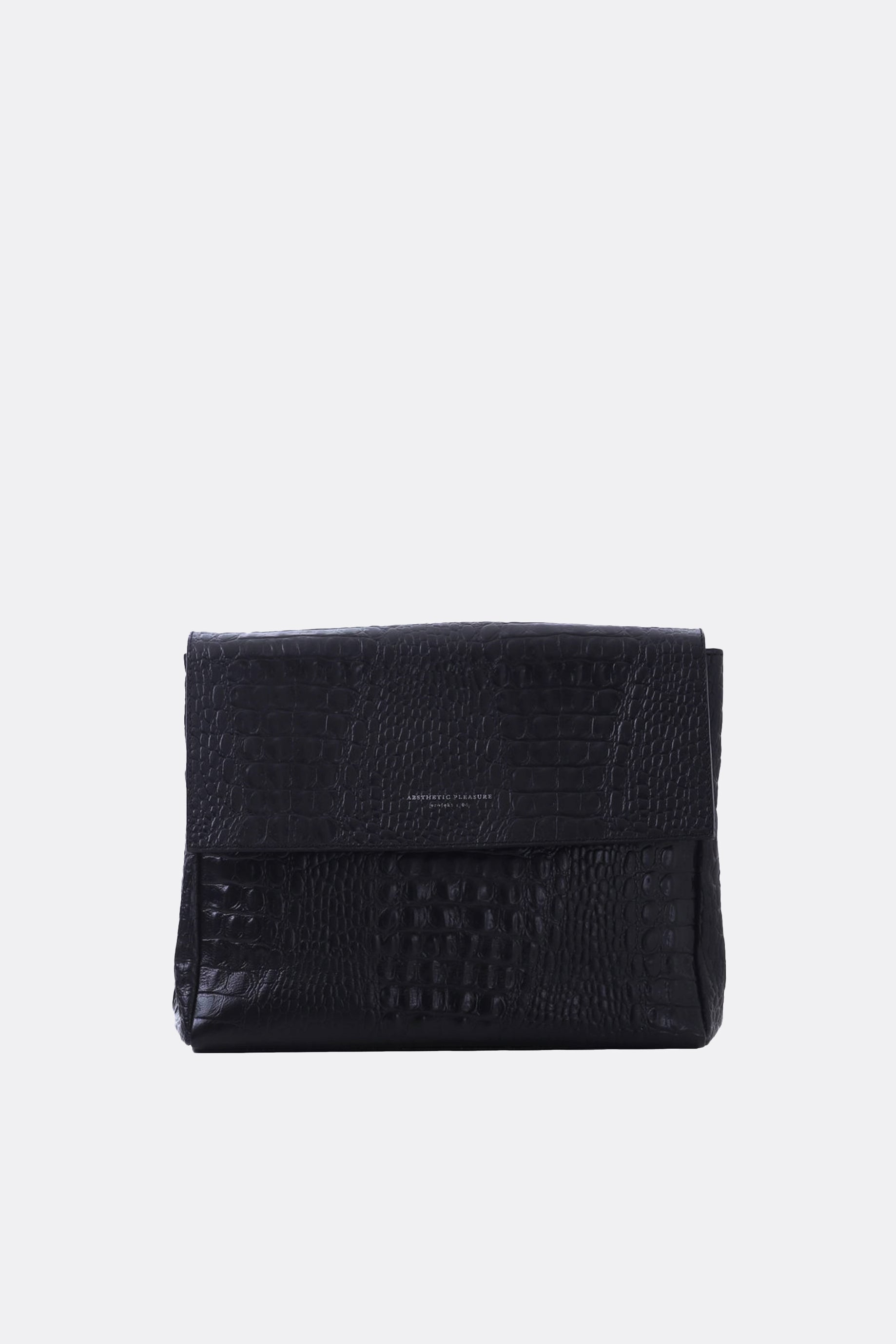 Cassels Bag Croc Black