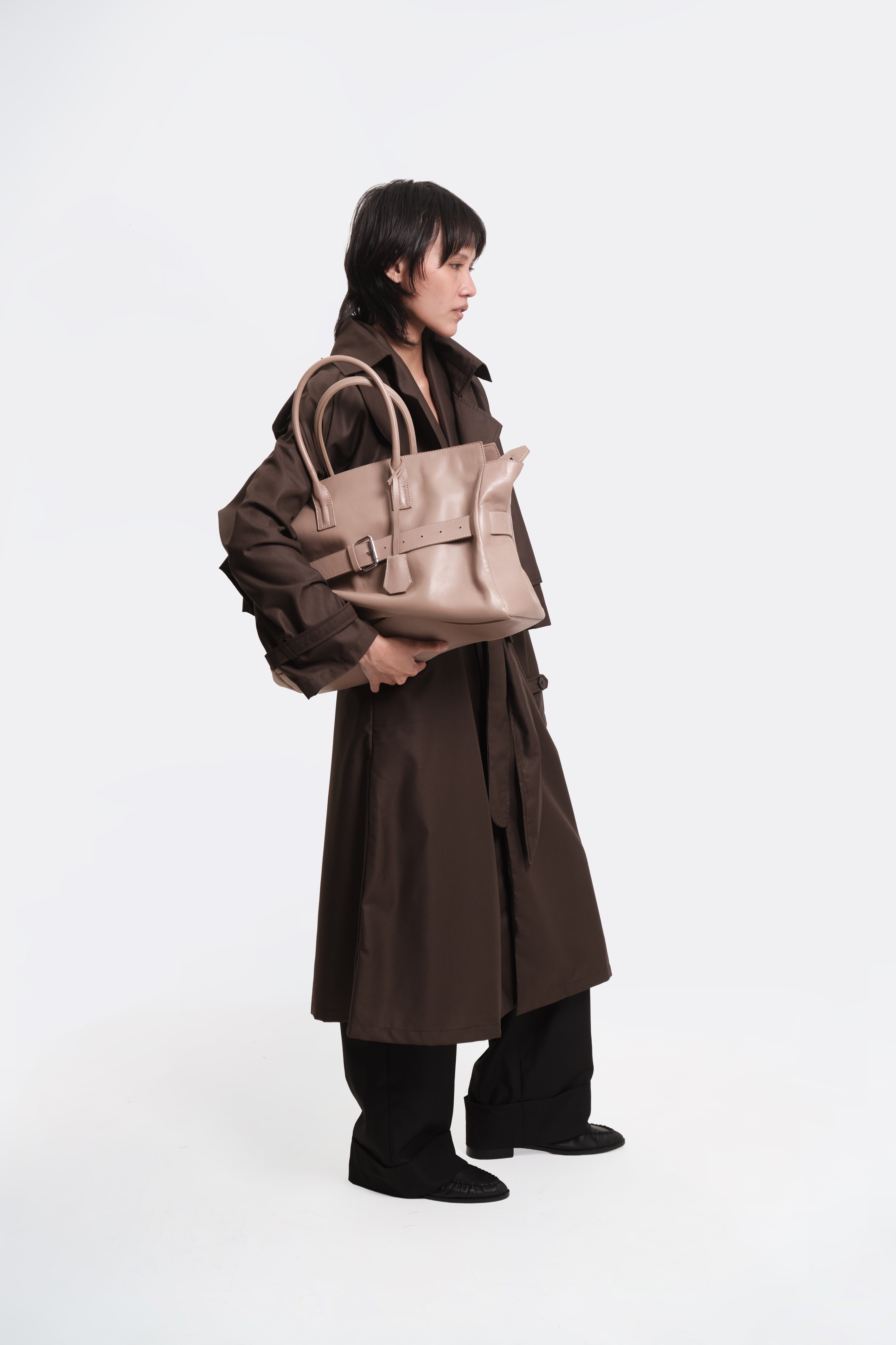 Affix Bag Nappa Beige