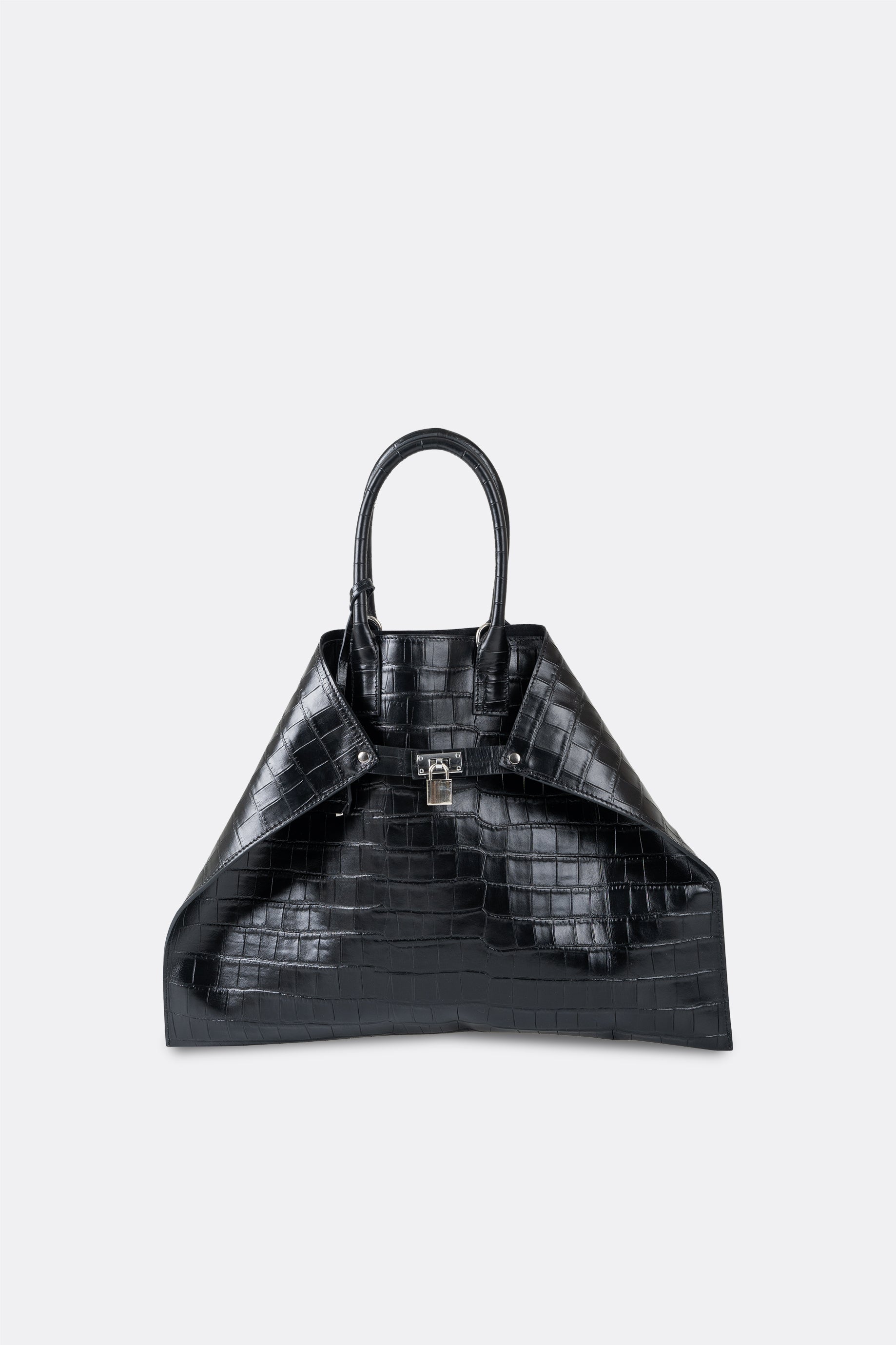 Closer Bag Alligator Black