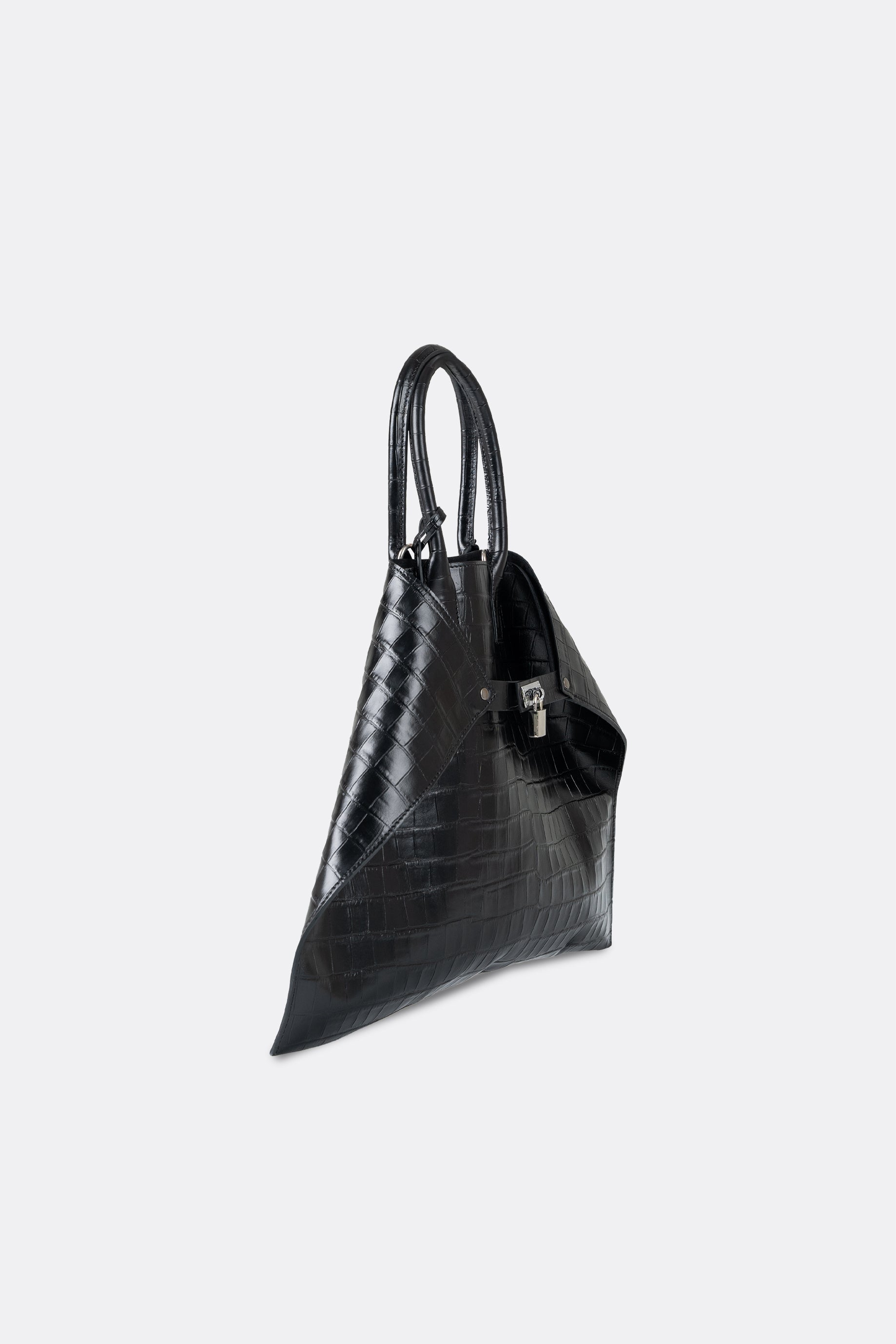 Closer Bag Alligator Black