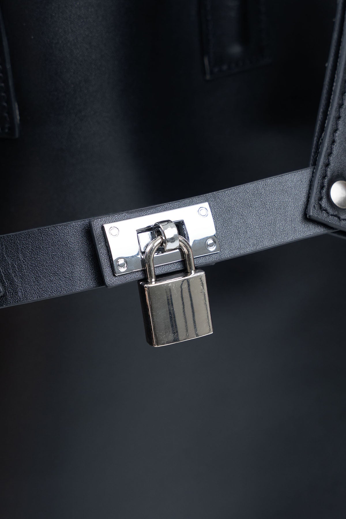 Closer Bag Nappa Black