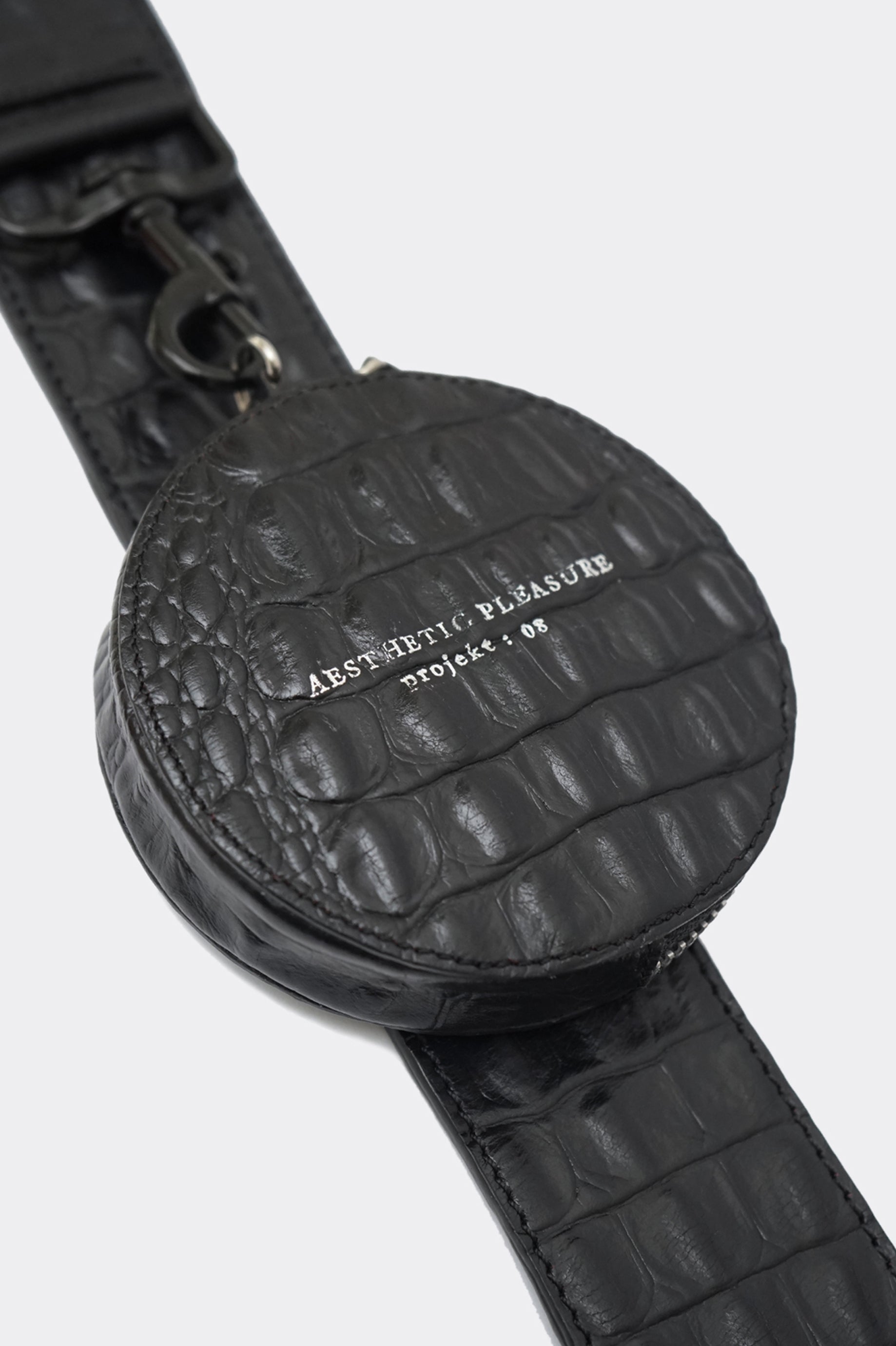 Connection Strap Croc Black