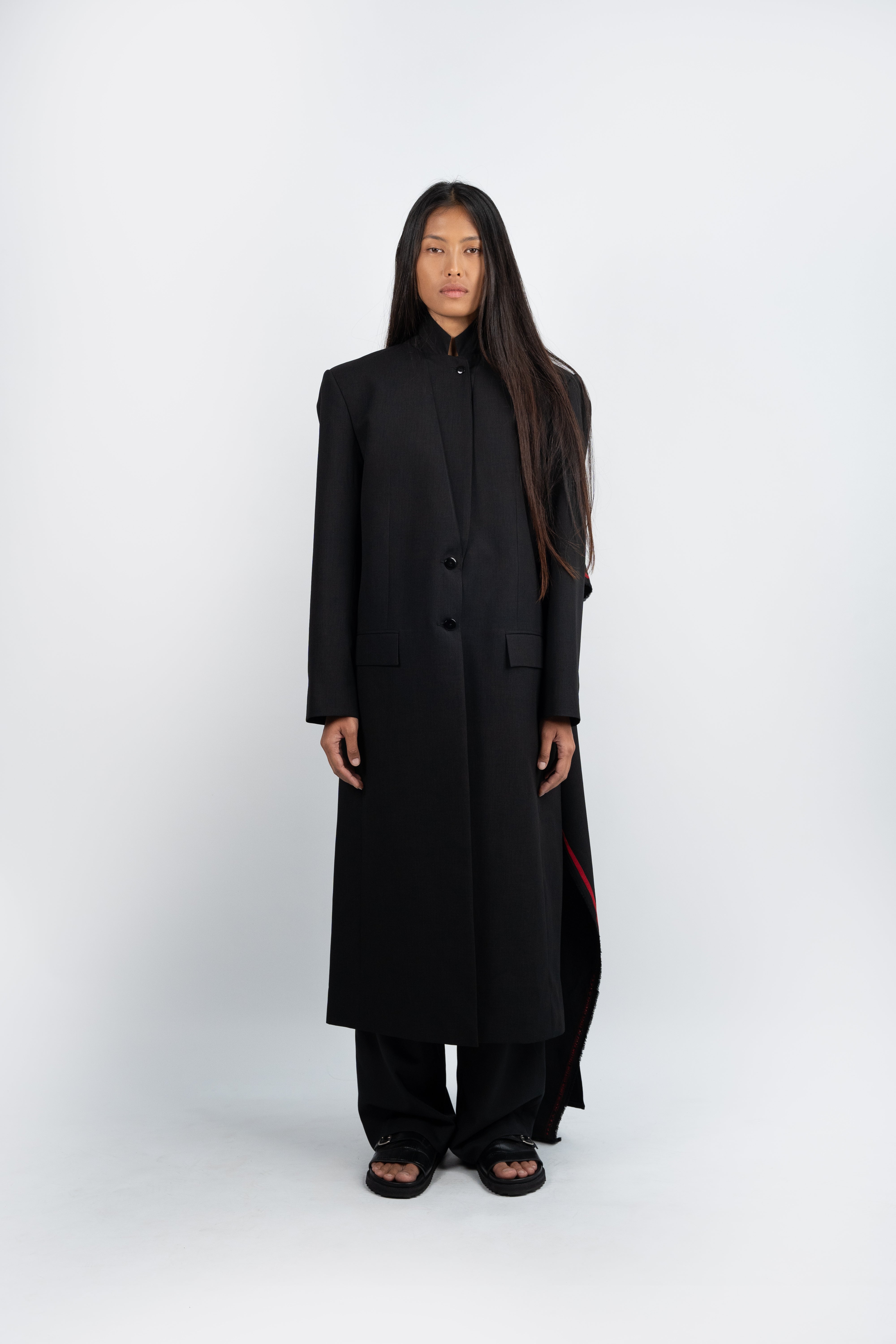 Derier Coat Black