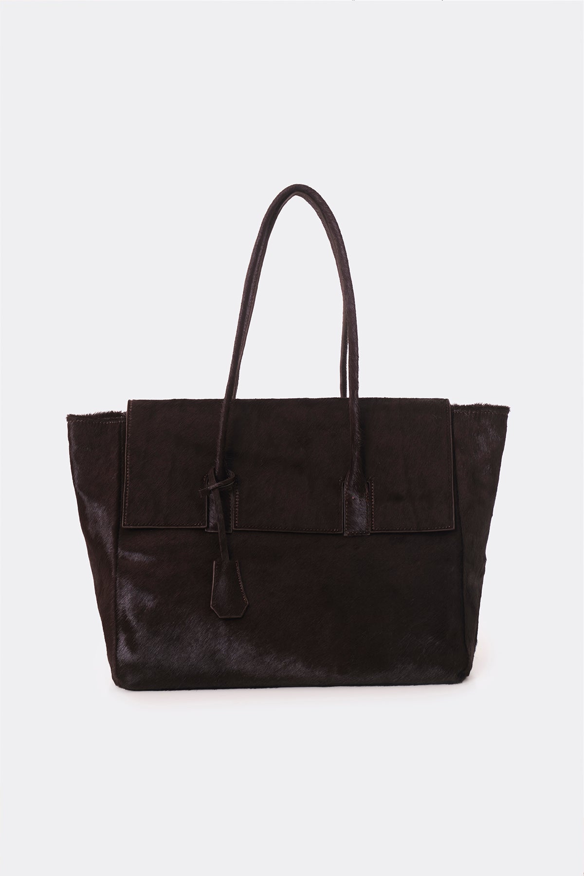 Essens Bag Pony Hair Dark Brown