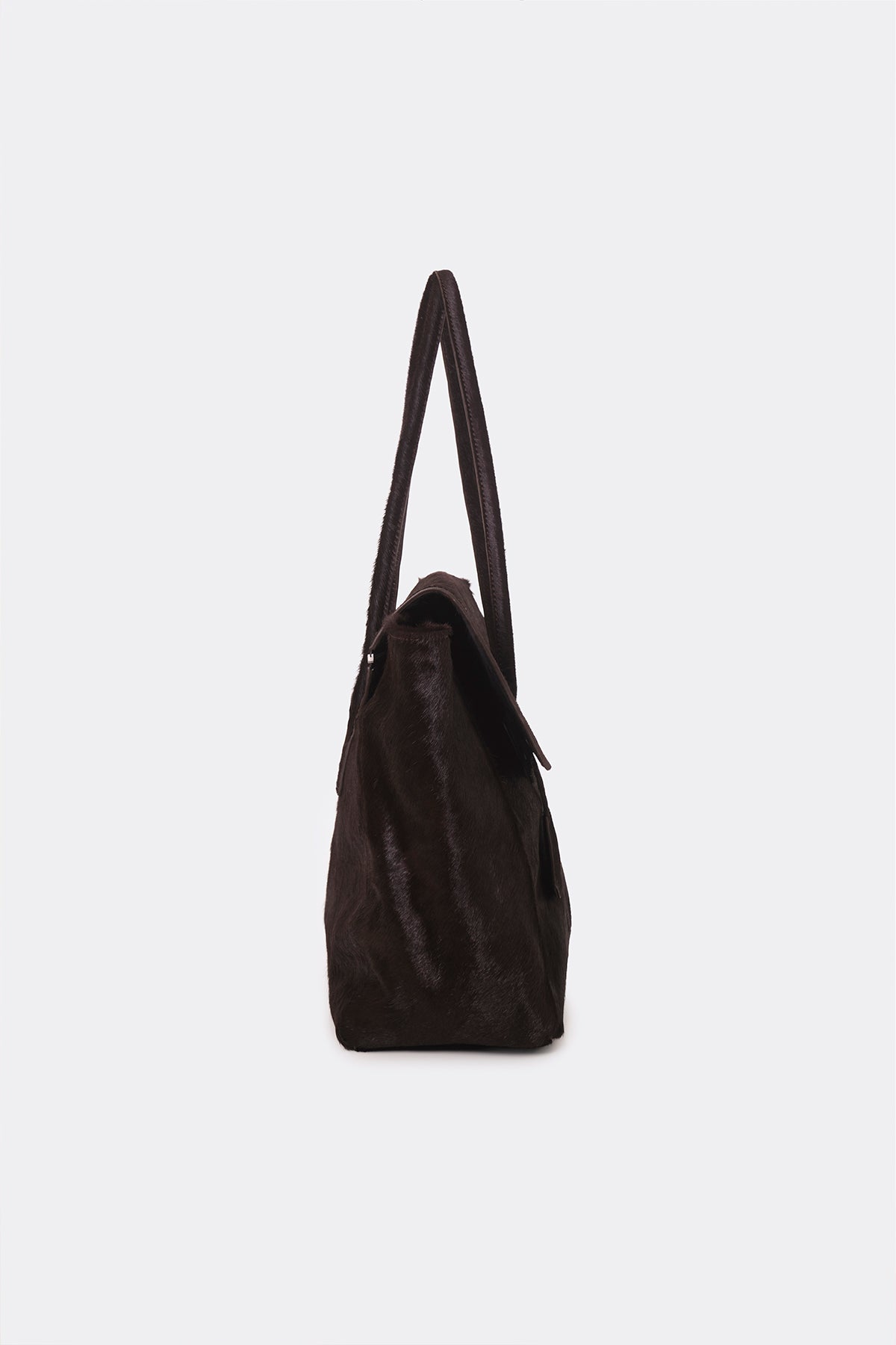 Essens Bag Pony Hair Dark Brown