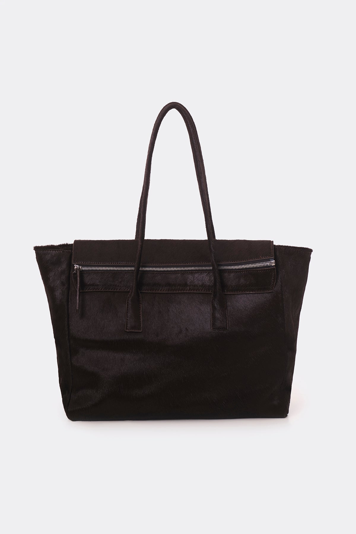 Essens Bag Pony Hair Dark Brown
