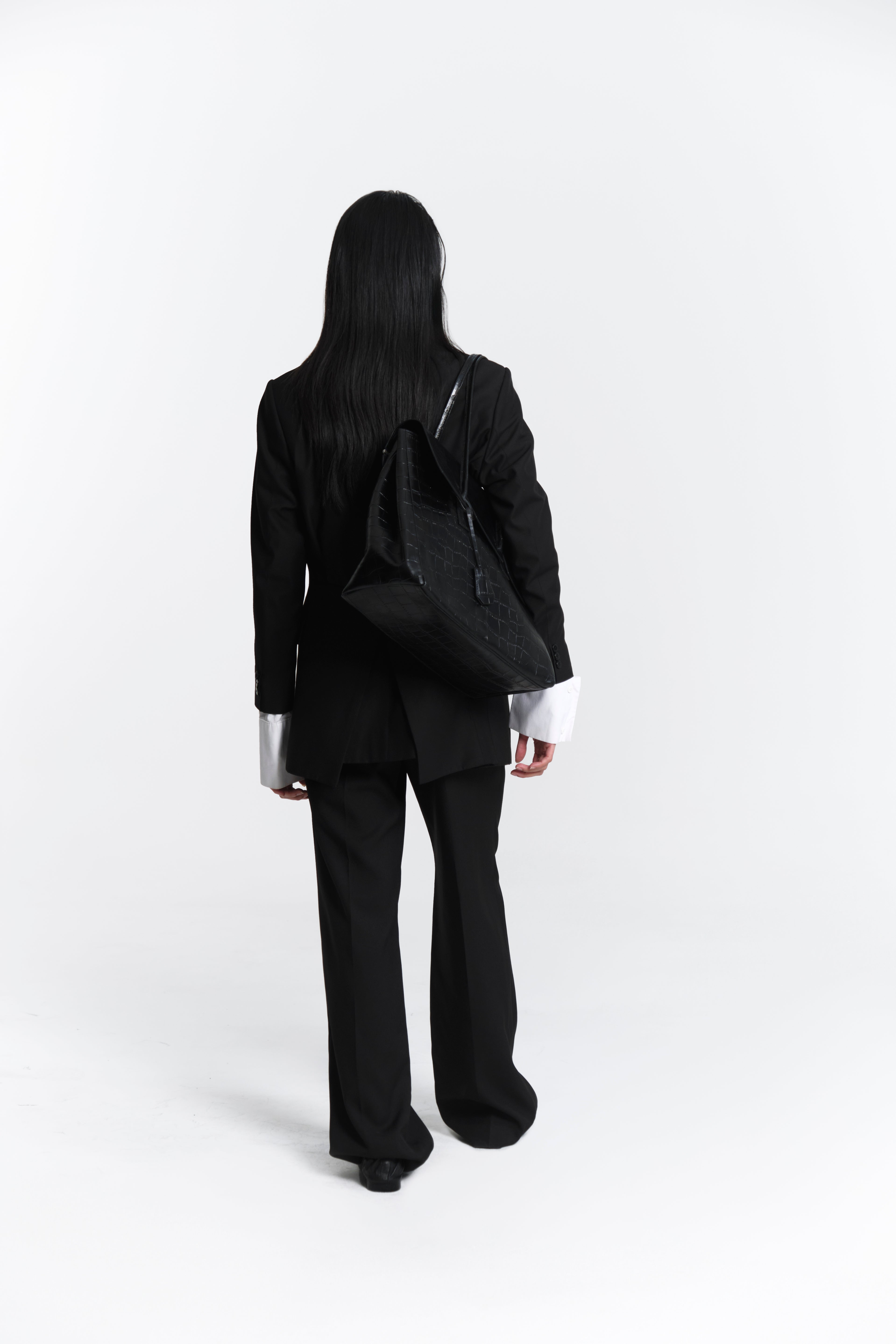 Essens Bag Alligator Black