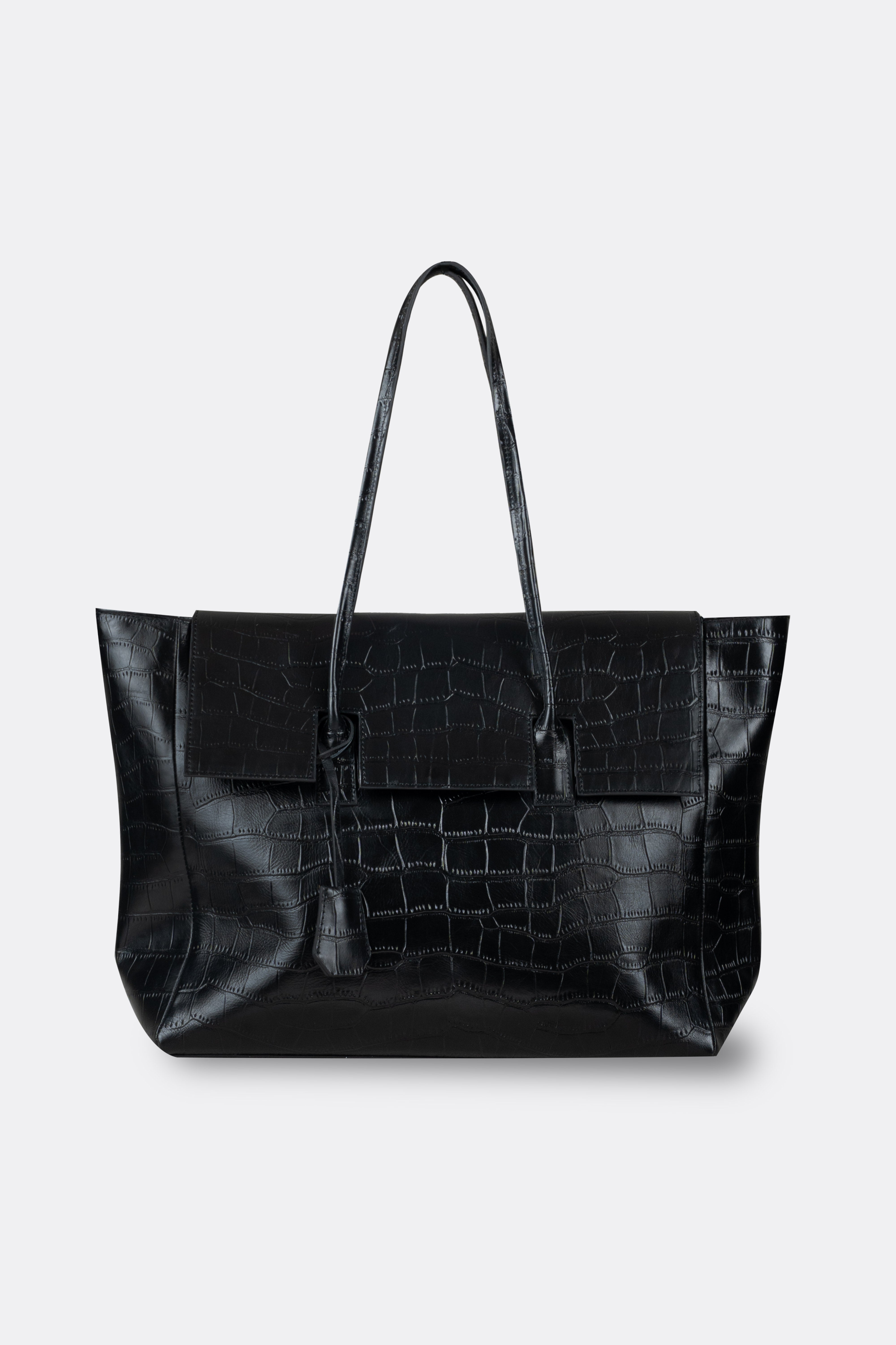 Essens Bag Alligator Black