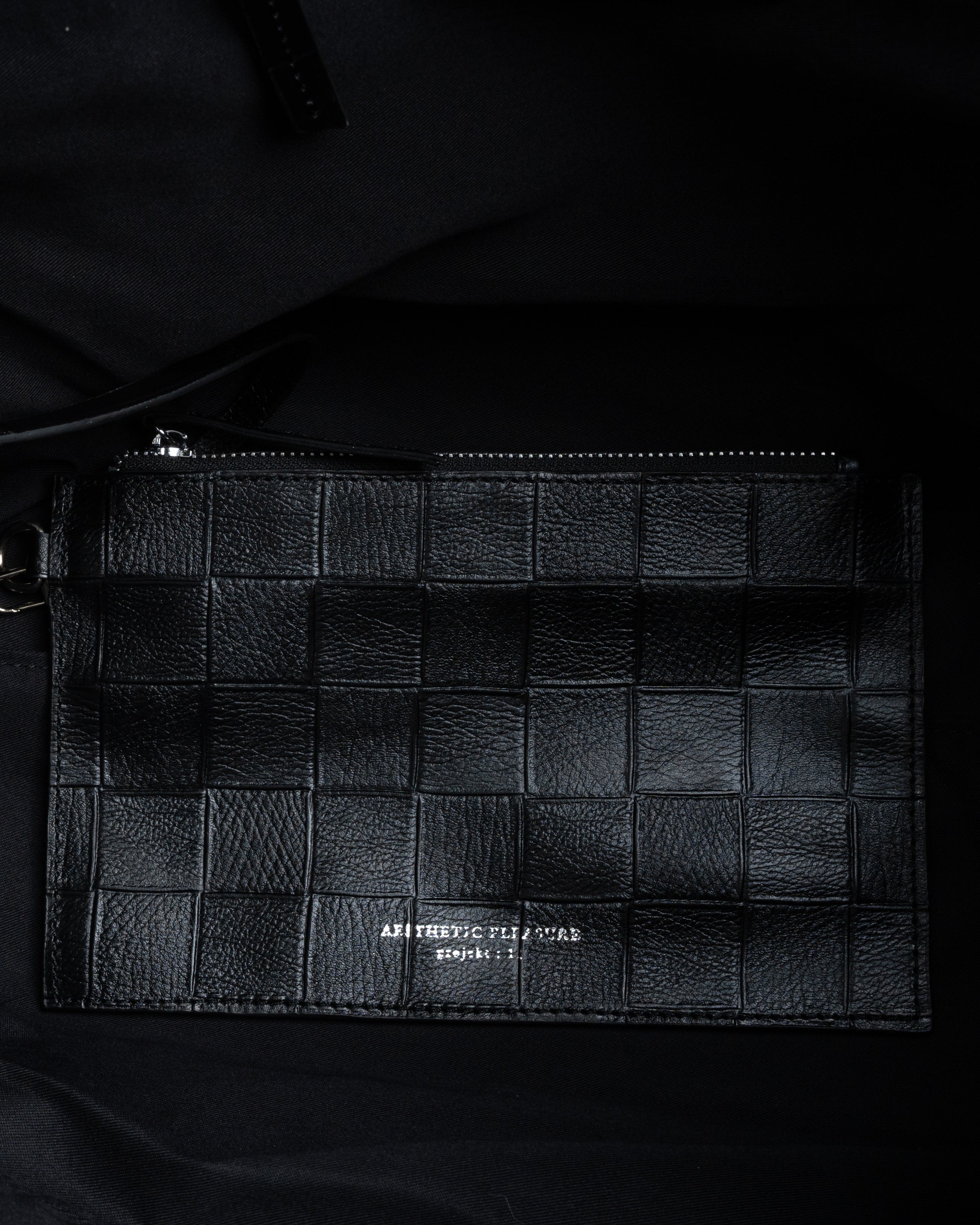 Essens Bag Check Black