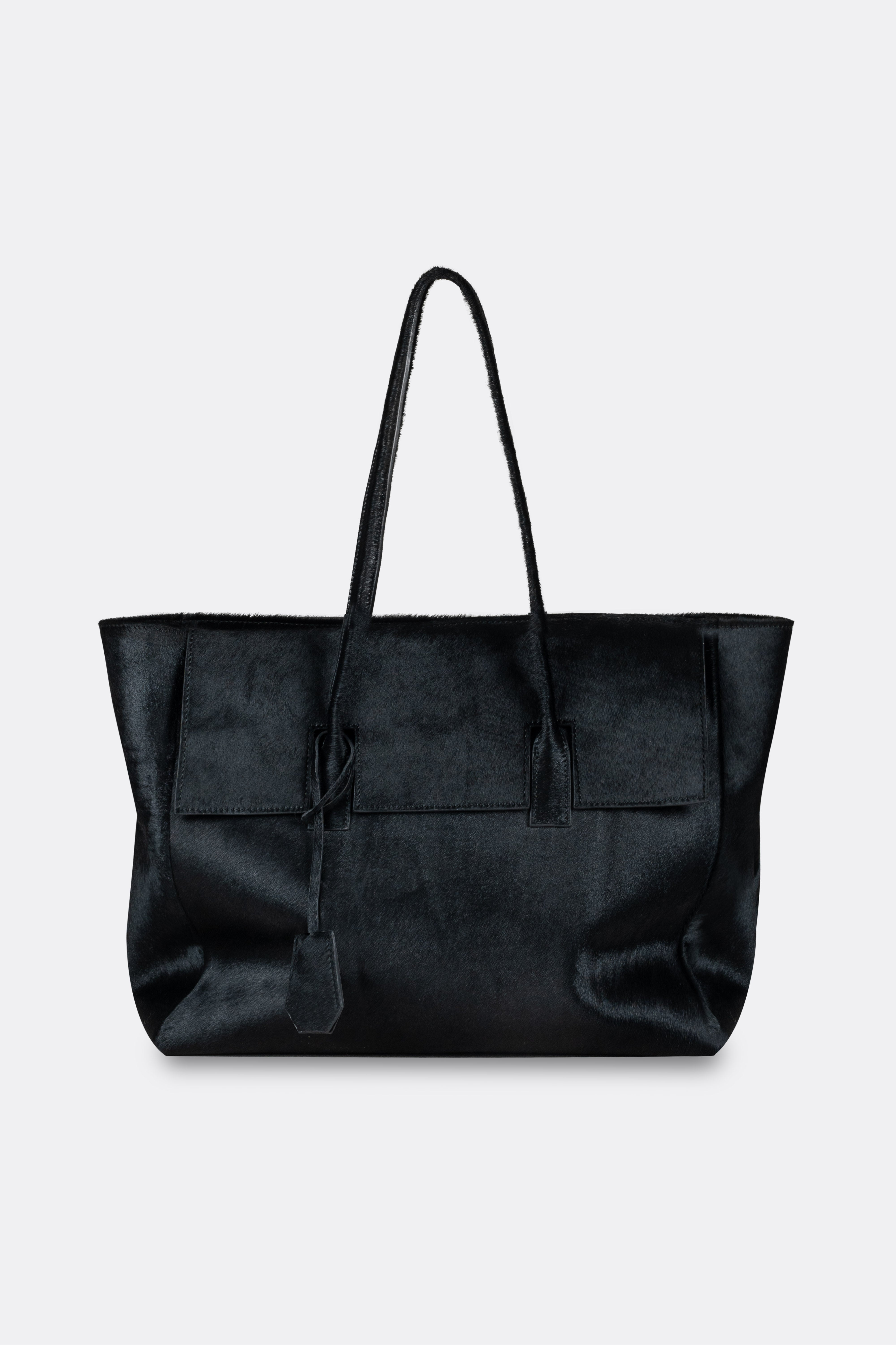 Essens Bag Pony Hair Black