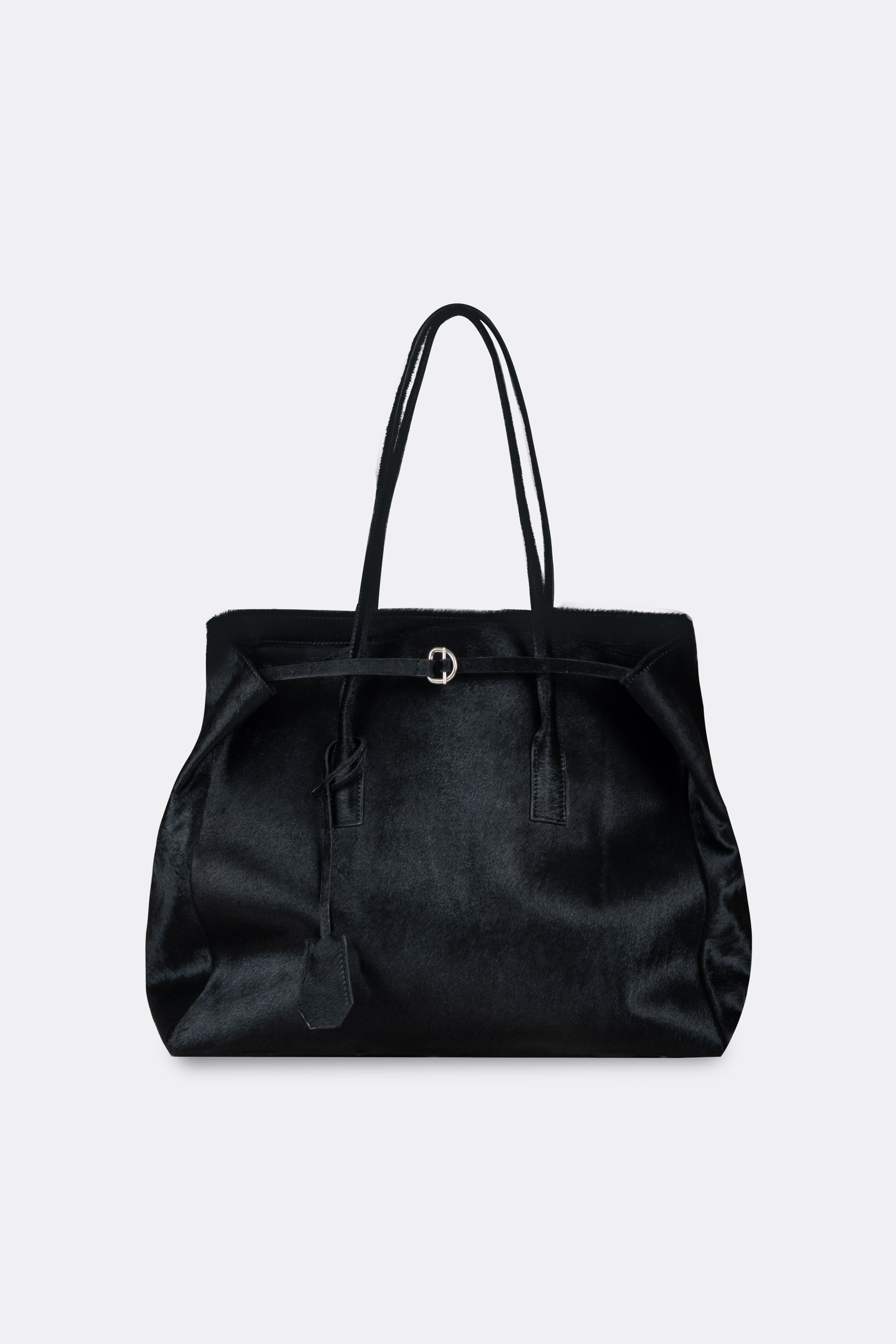 Essens Bag Pony Hair Black
