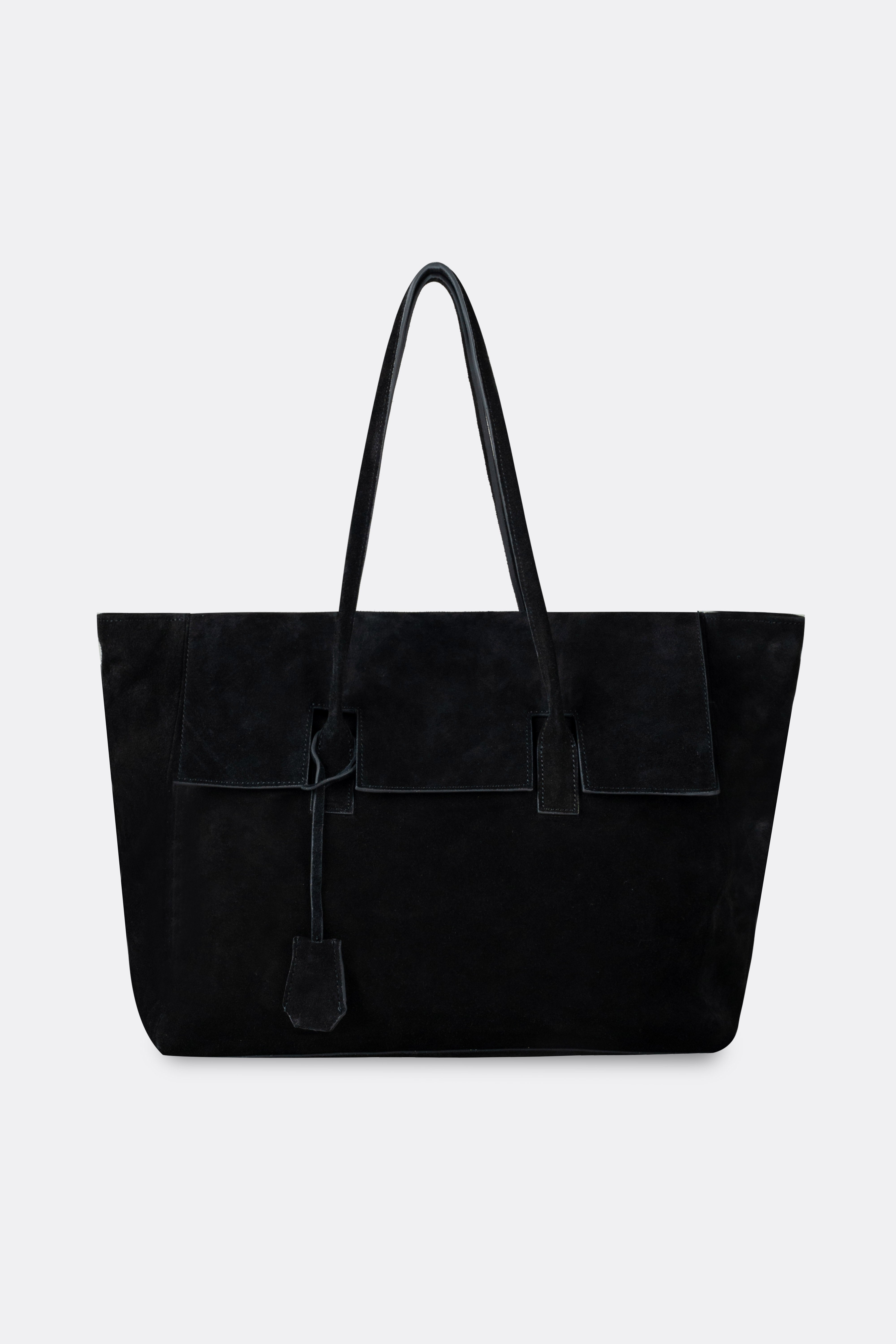 Essens Bag Suede Black