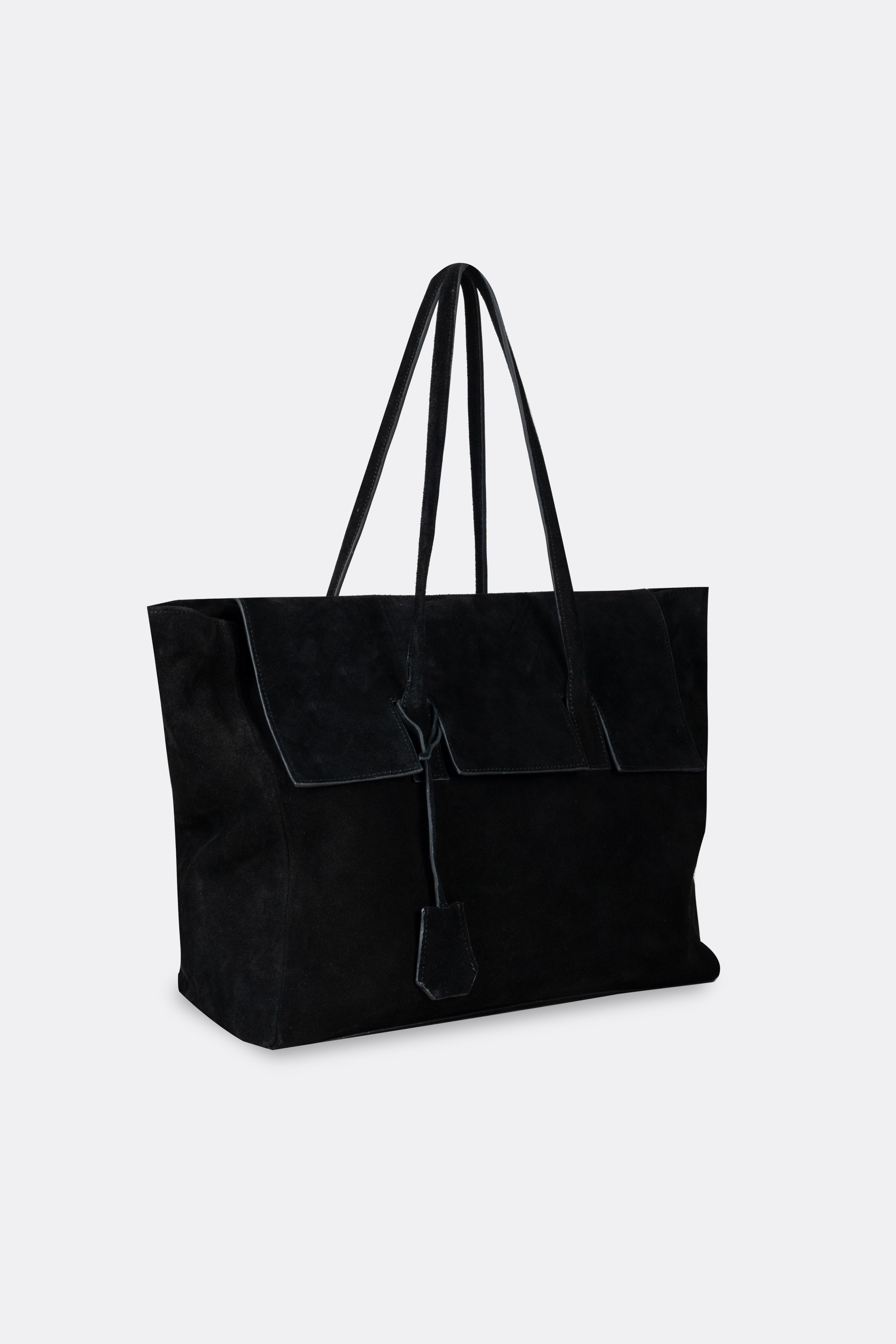 Essens Bag Suede Black