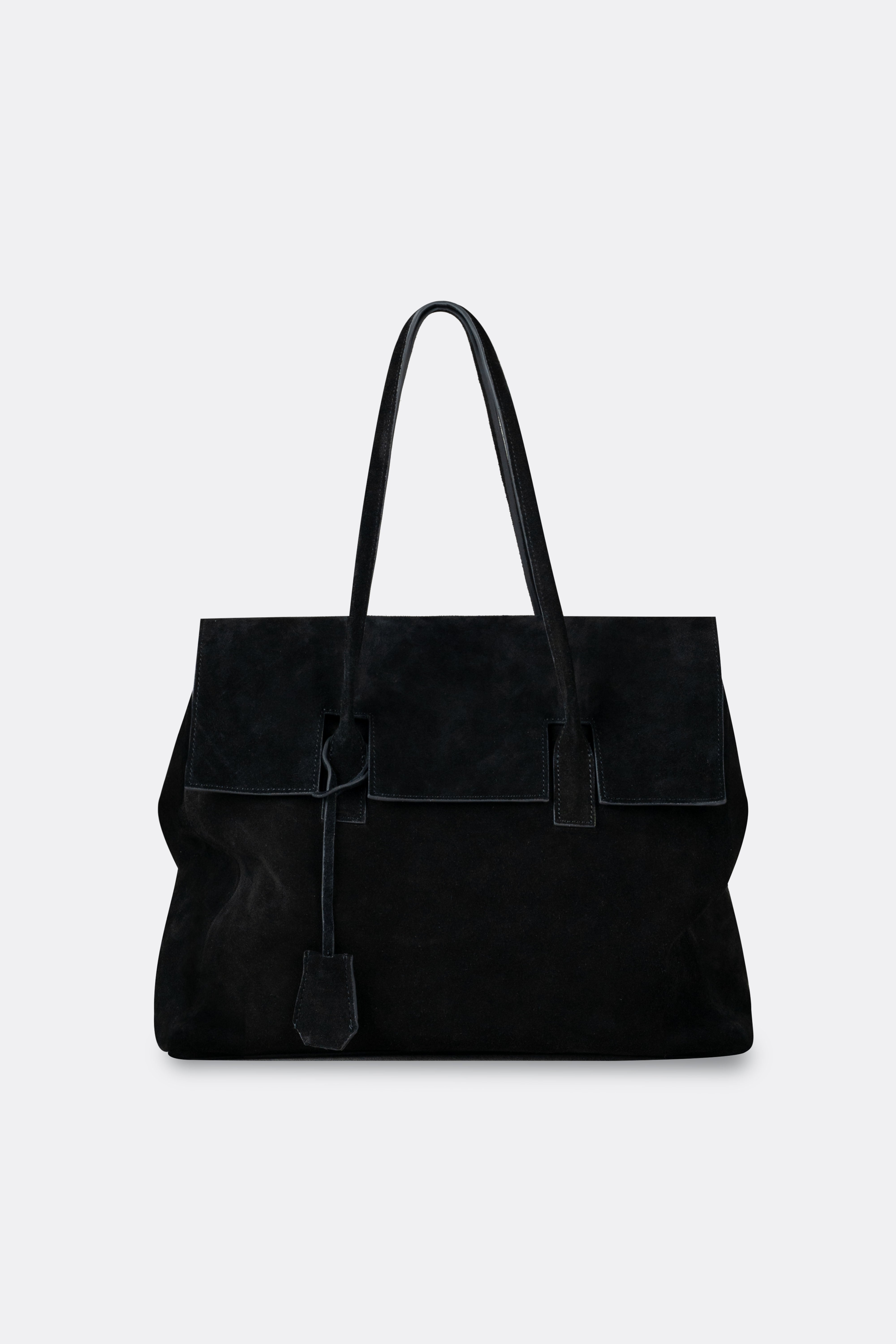 Essens Bag Suede Black