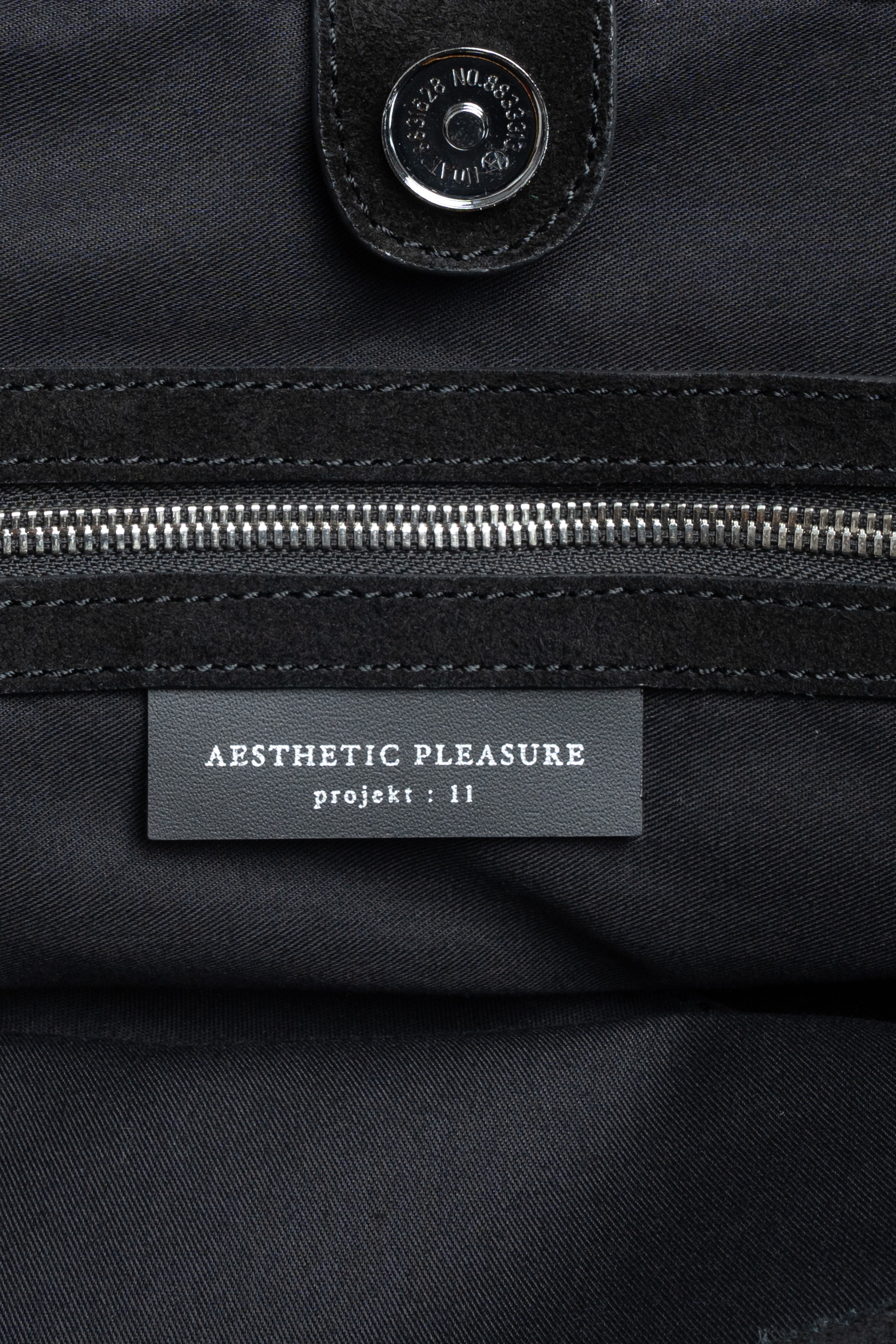 Essens Bag Suede Black