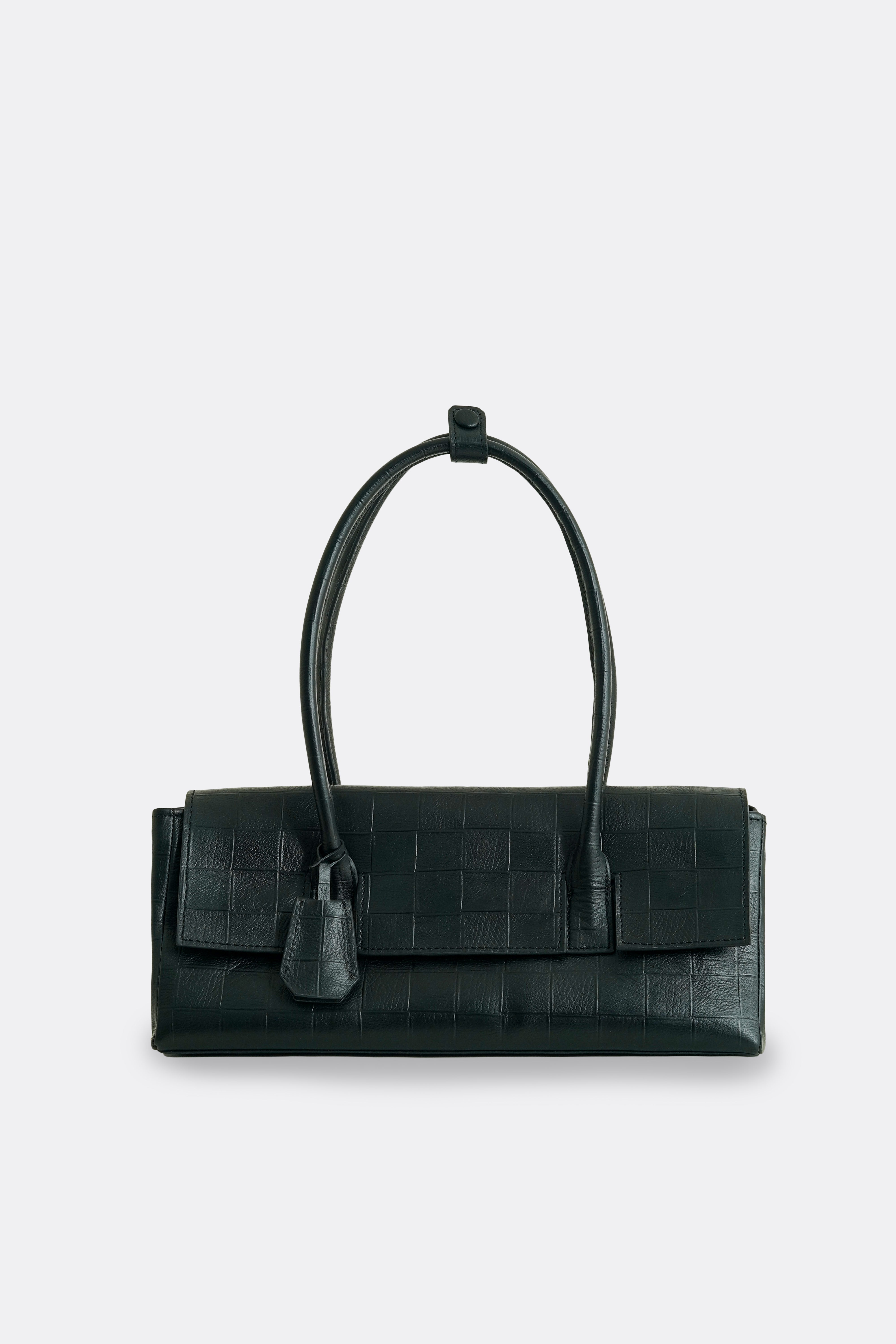 Essens Baguette Bag Check Black