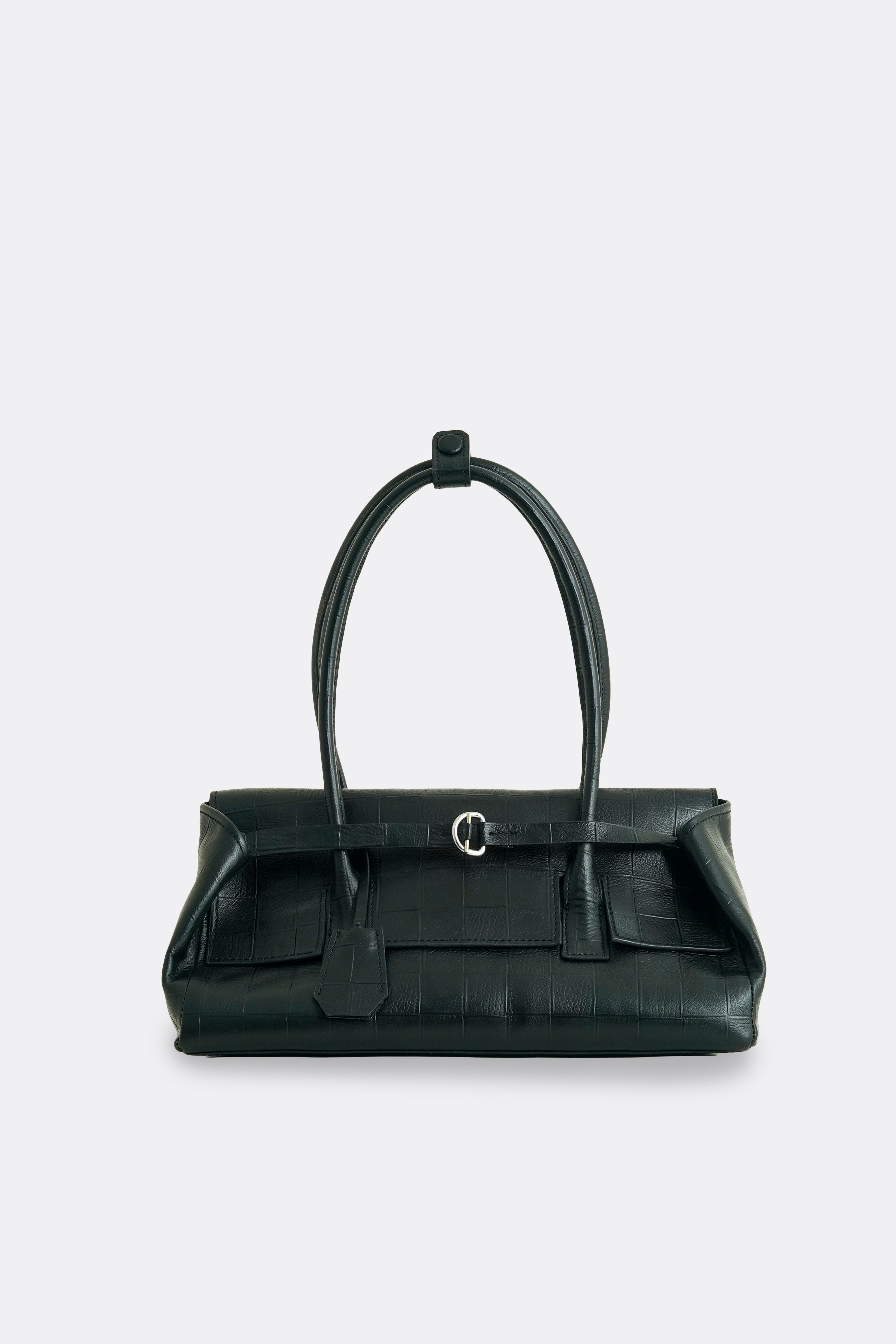 Essens Baguette Bag Check Black