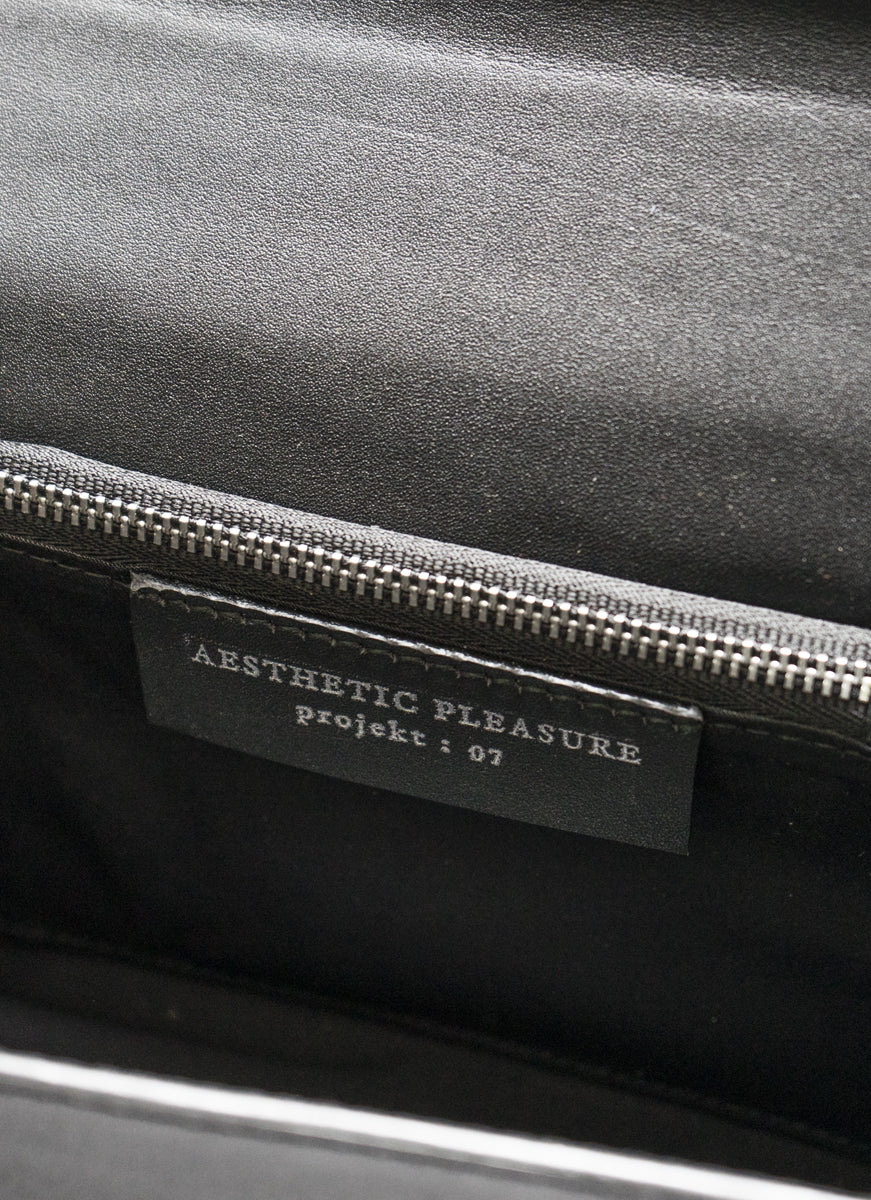 Huis Bag Nappa Black