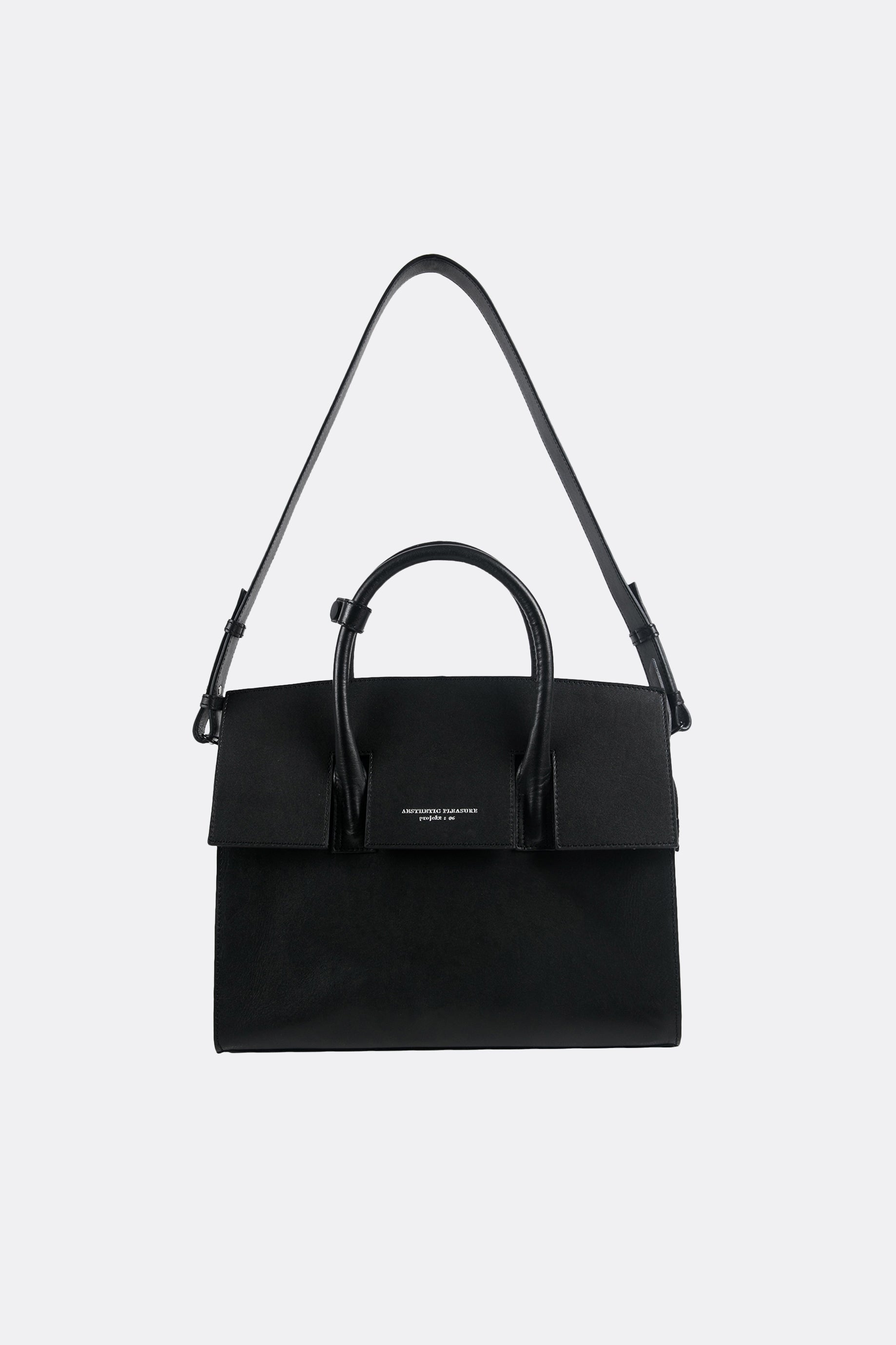 Isolation Bag Nappa Black