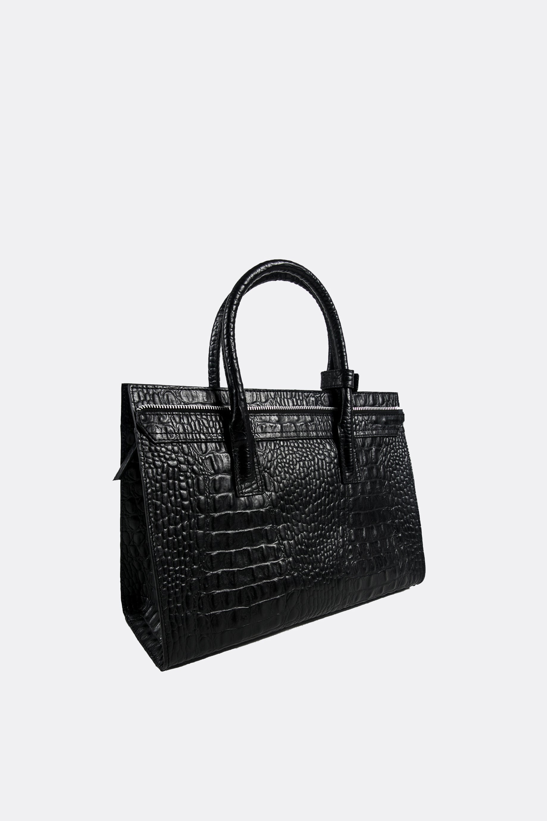 Isolation Bag Croc Black