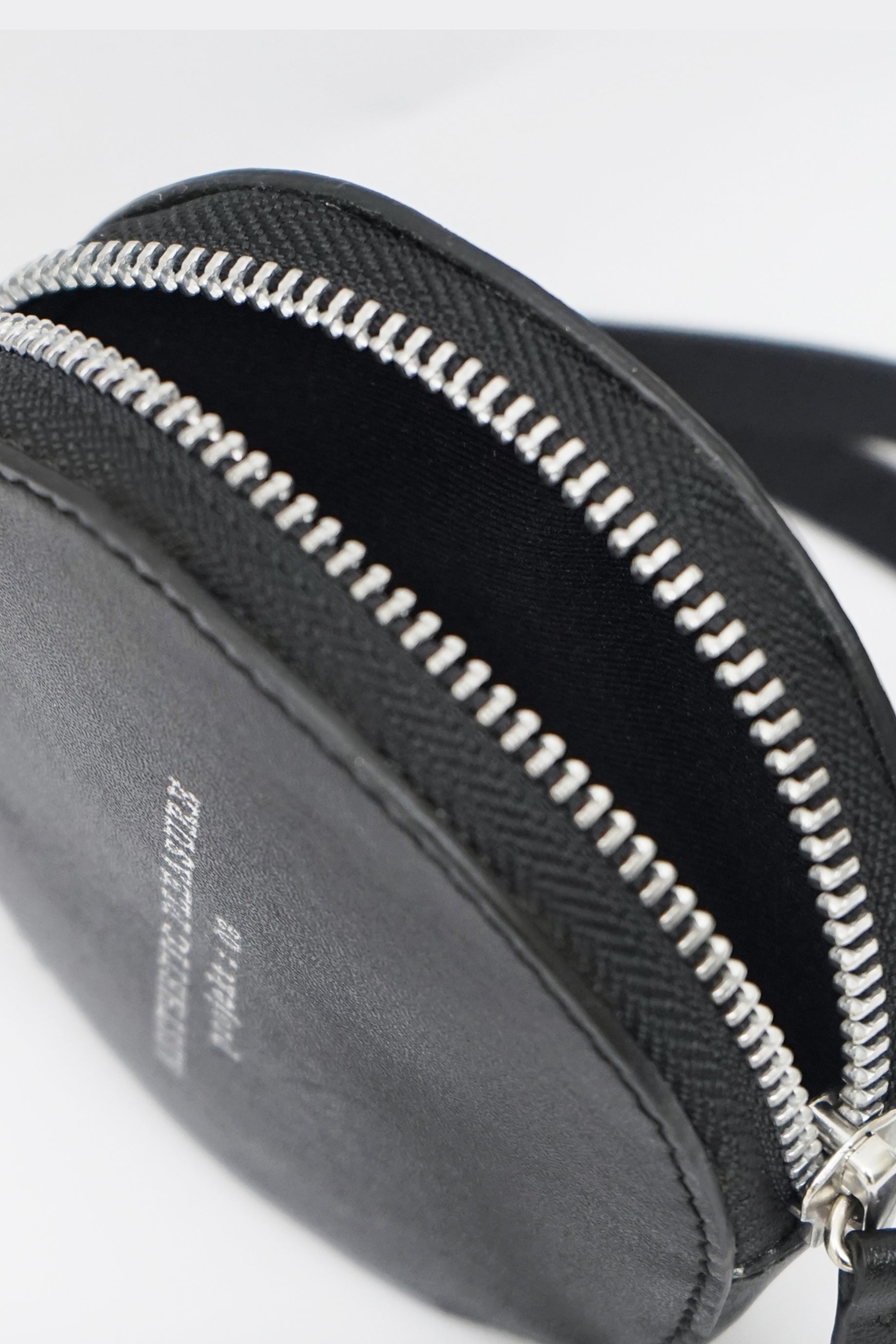 Luna Lanyard Wallet Nappa Black