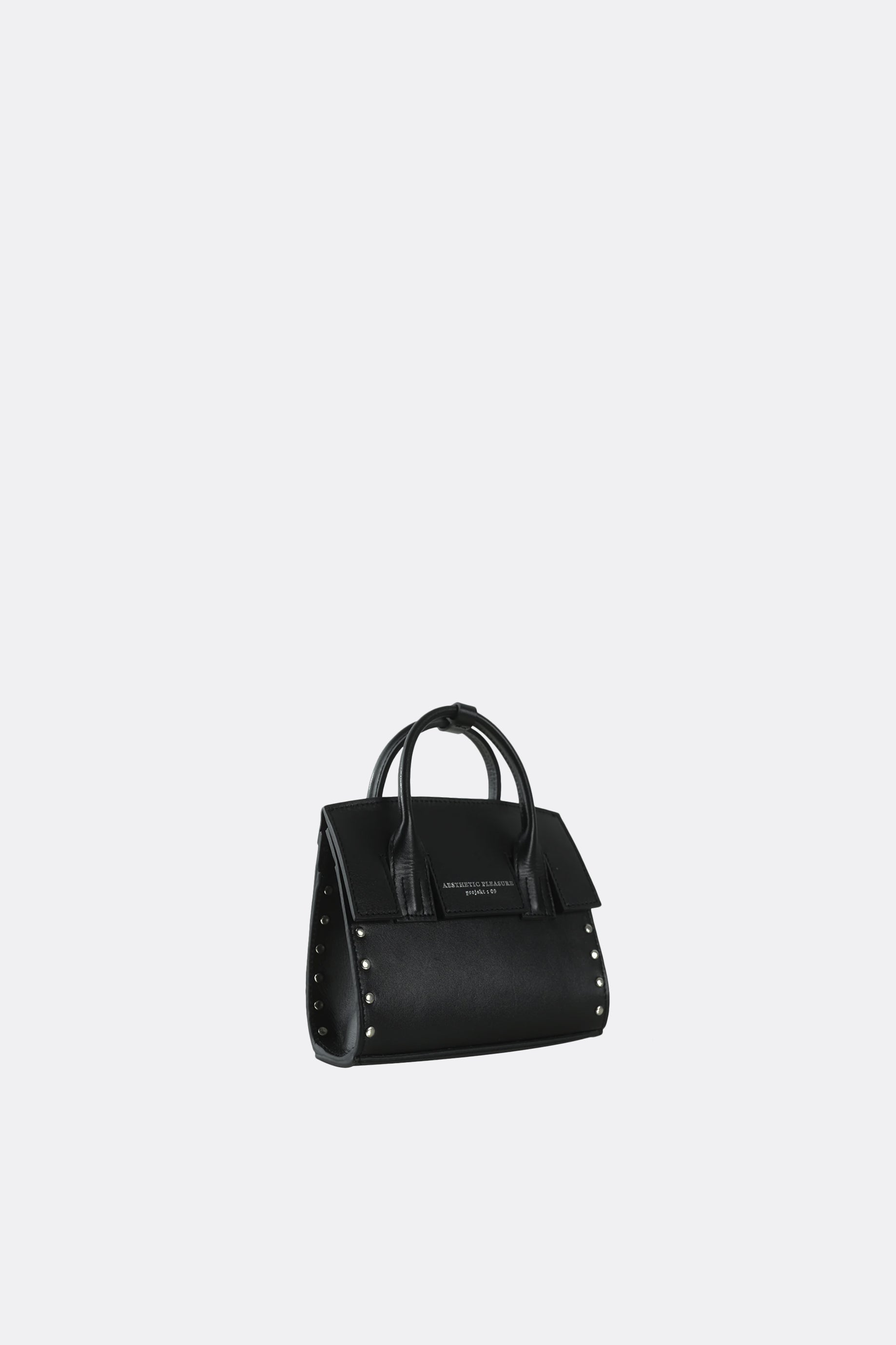 Micro Isolation Bag Studded Nappa Black