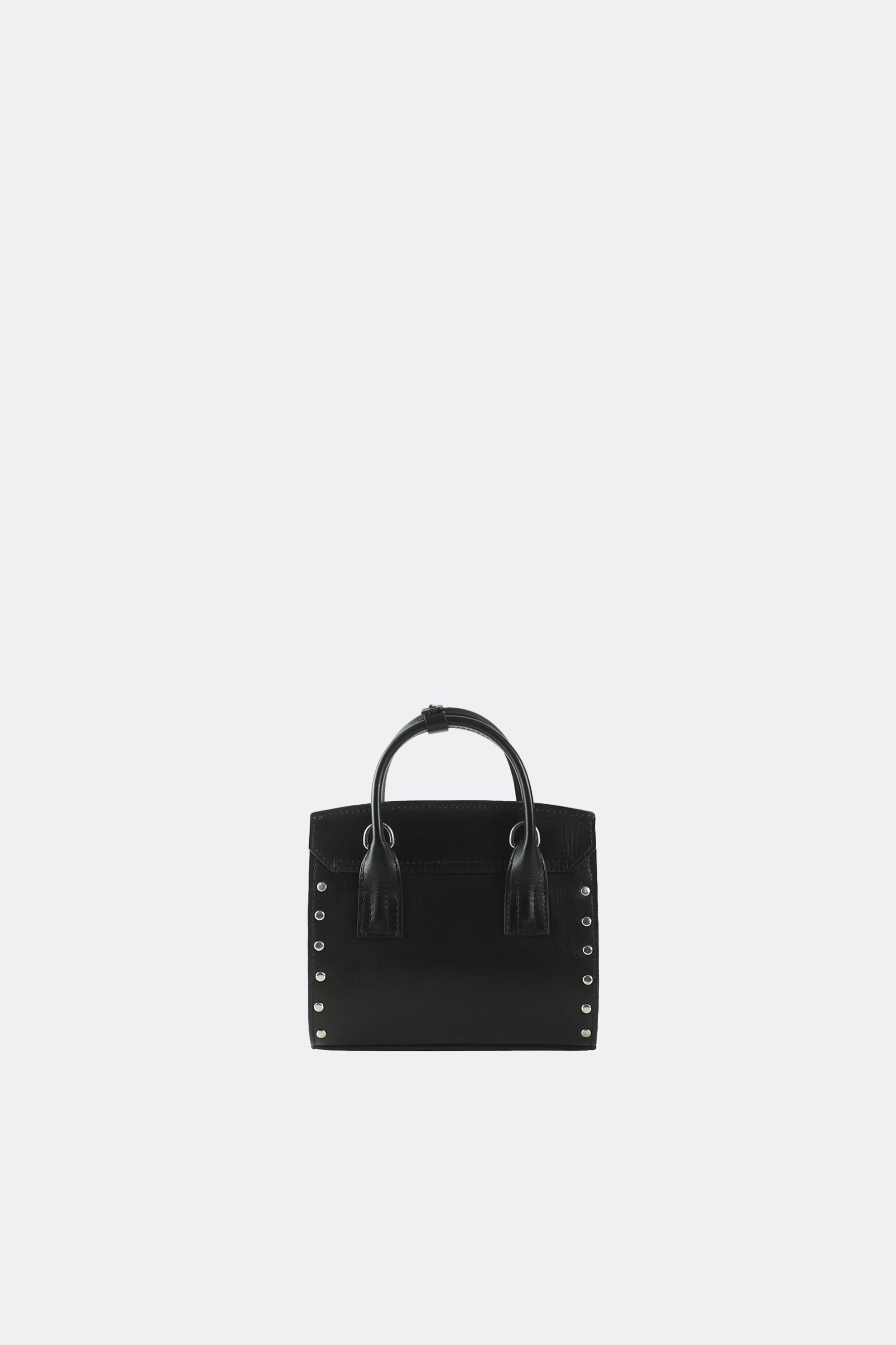 Micro Isolation Bag Studded Nappa Black