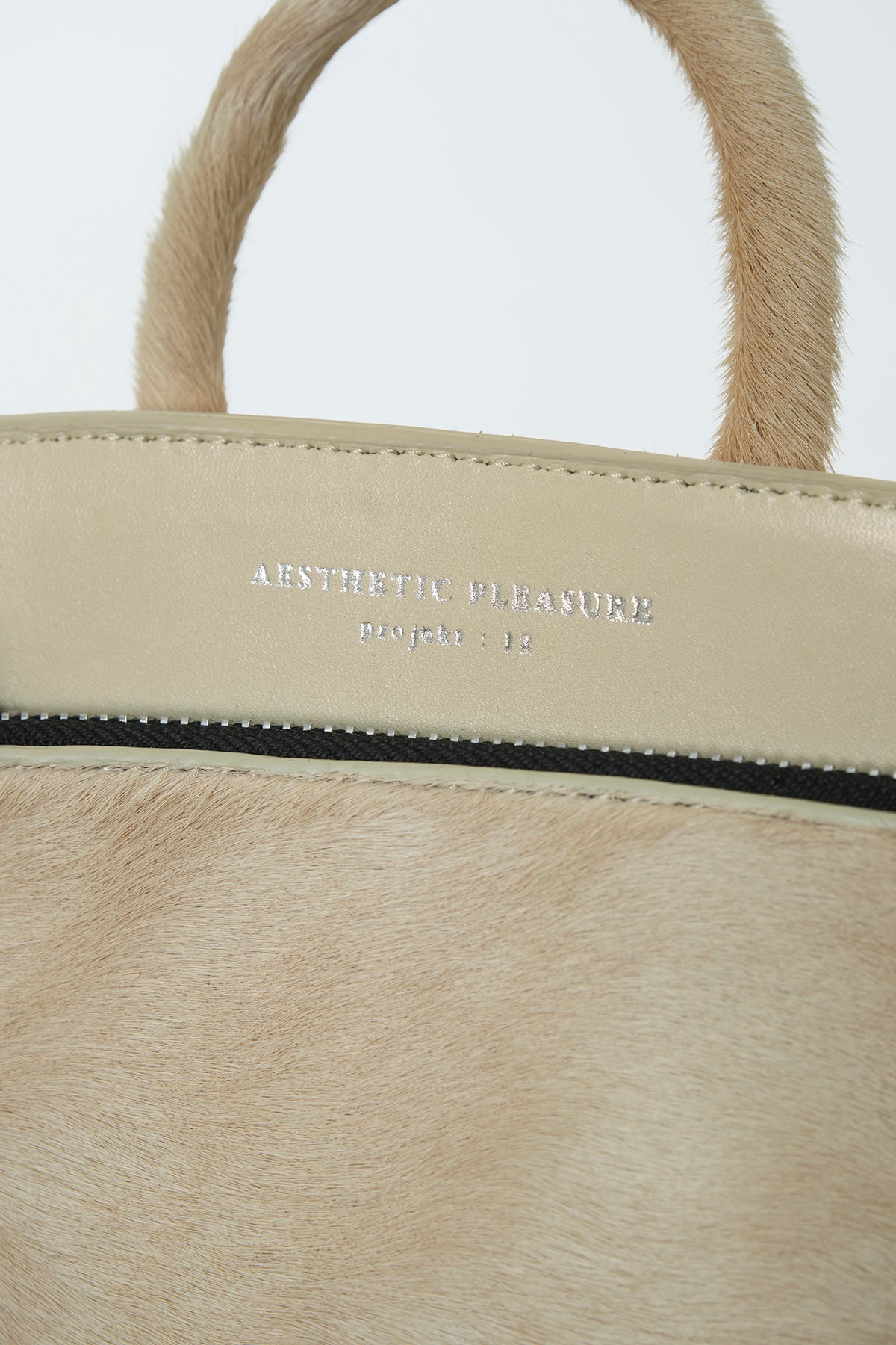 Mini Ace Bag Pony Hair Beige