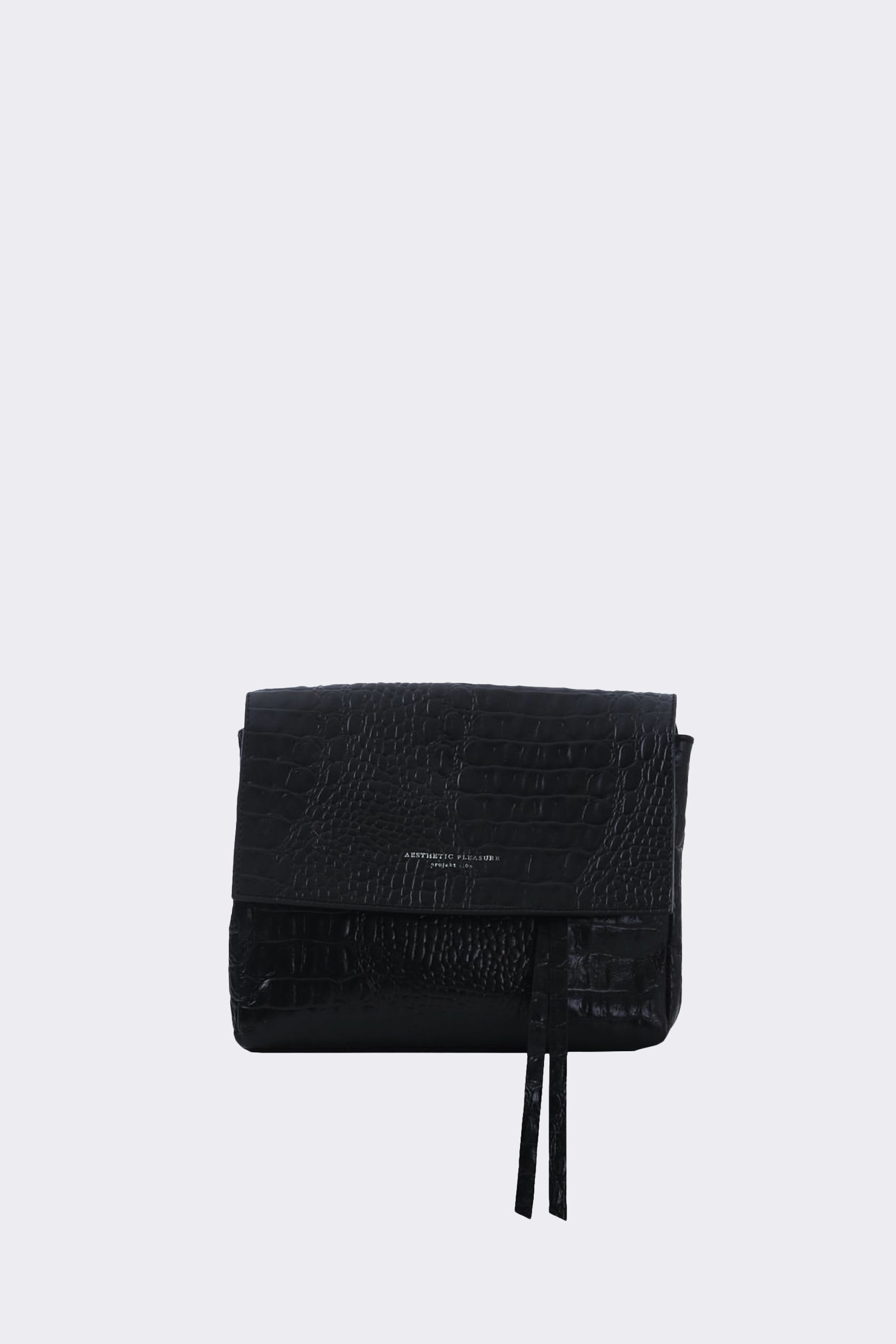 Mini Cassels Bag Croc Black