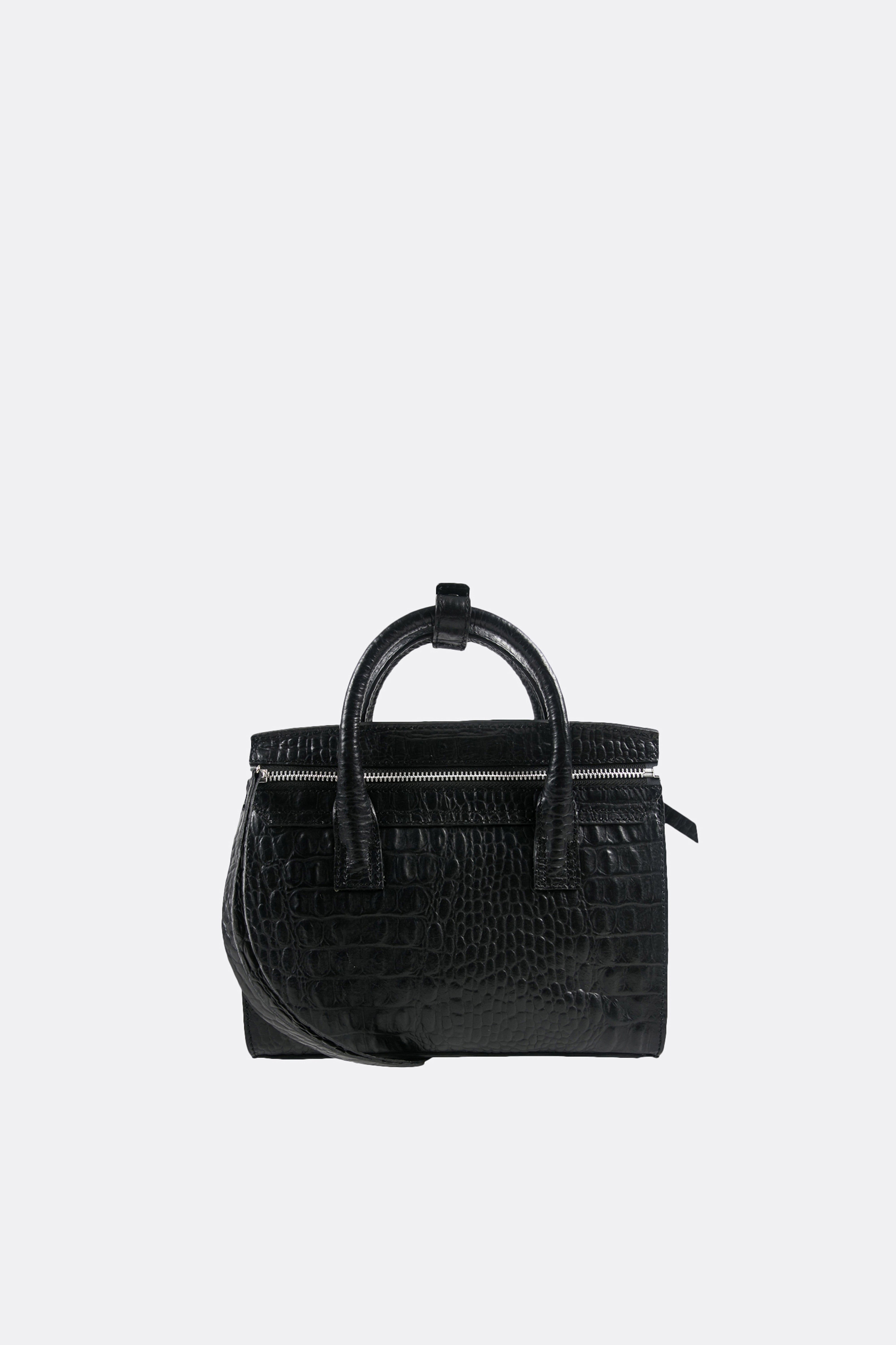 Mini Isolation Bag Croc Black