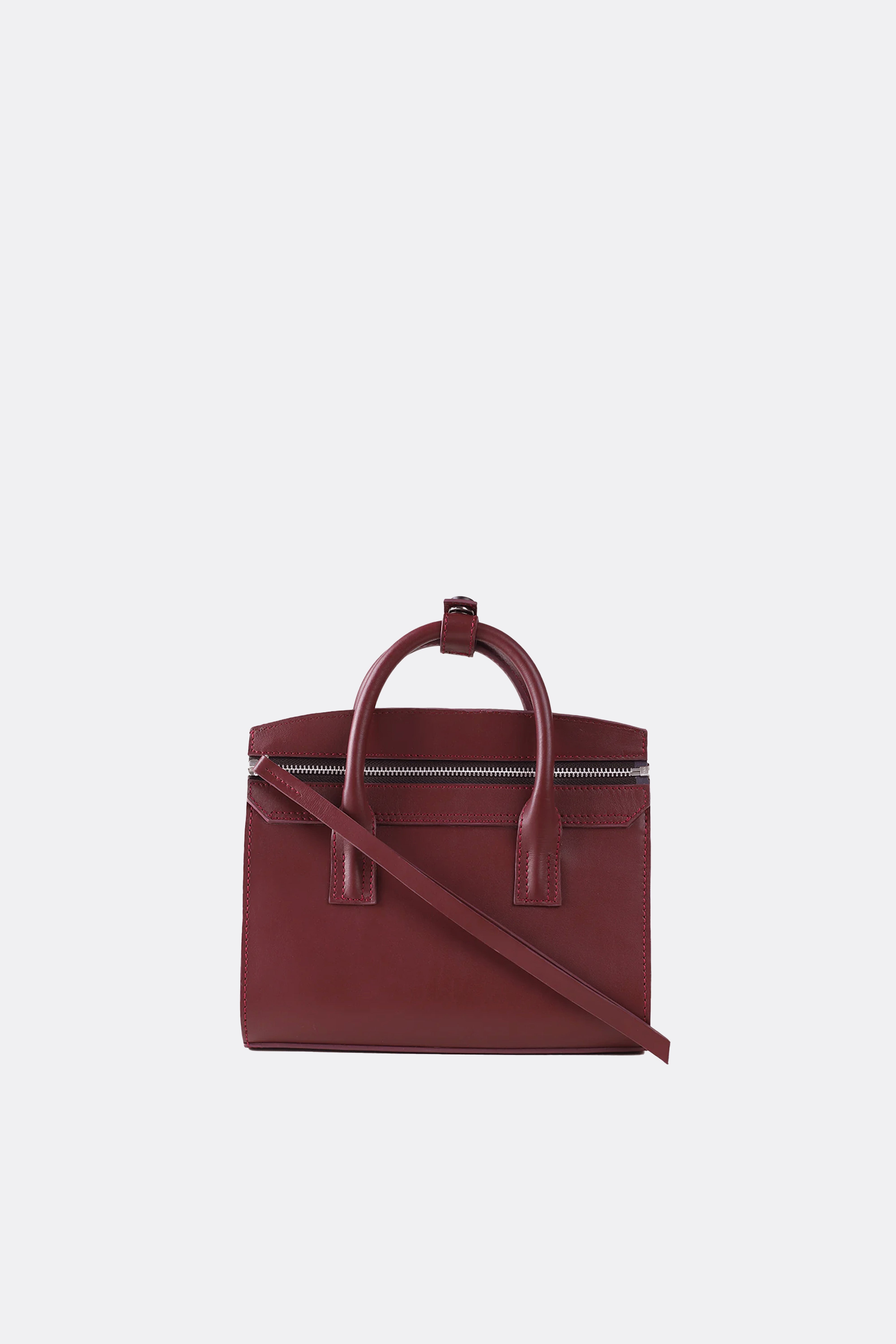 Mini Isolation Bag Nappa Maroon