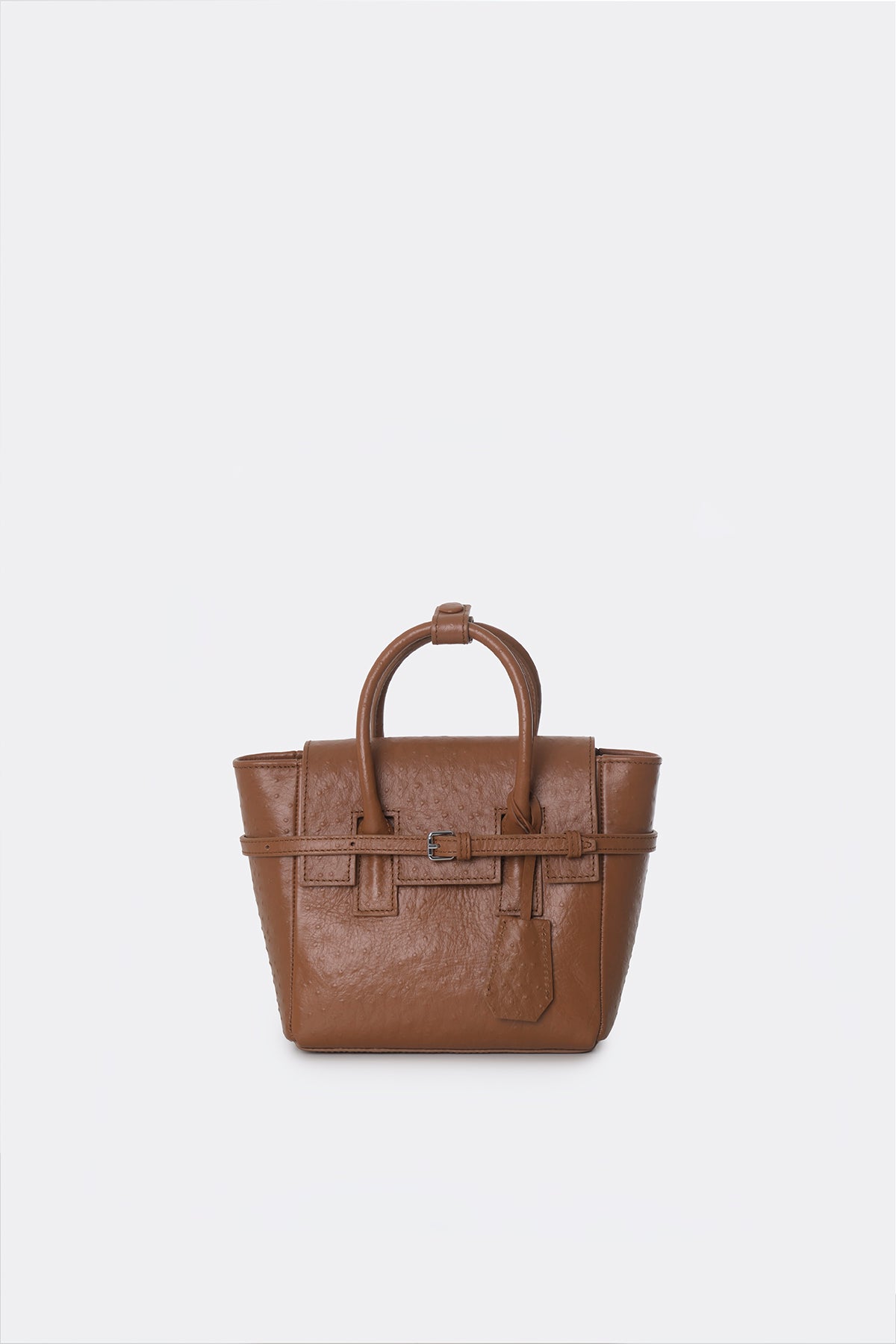 Mini Obi Bag Ostrich Camel