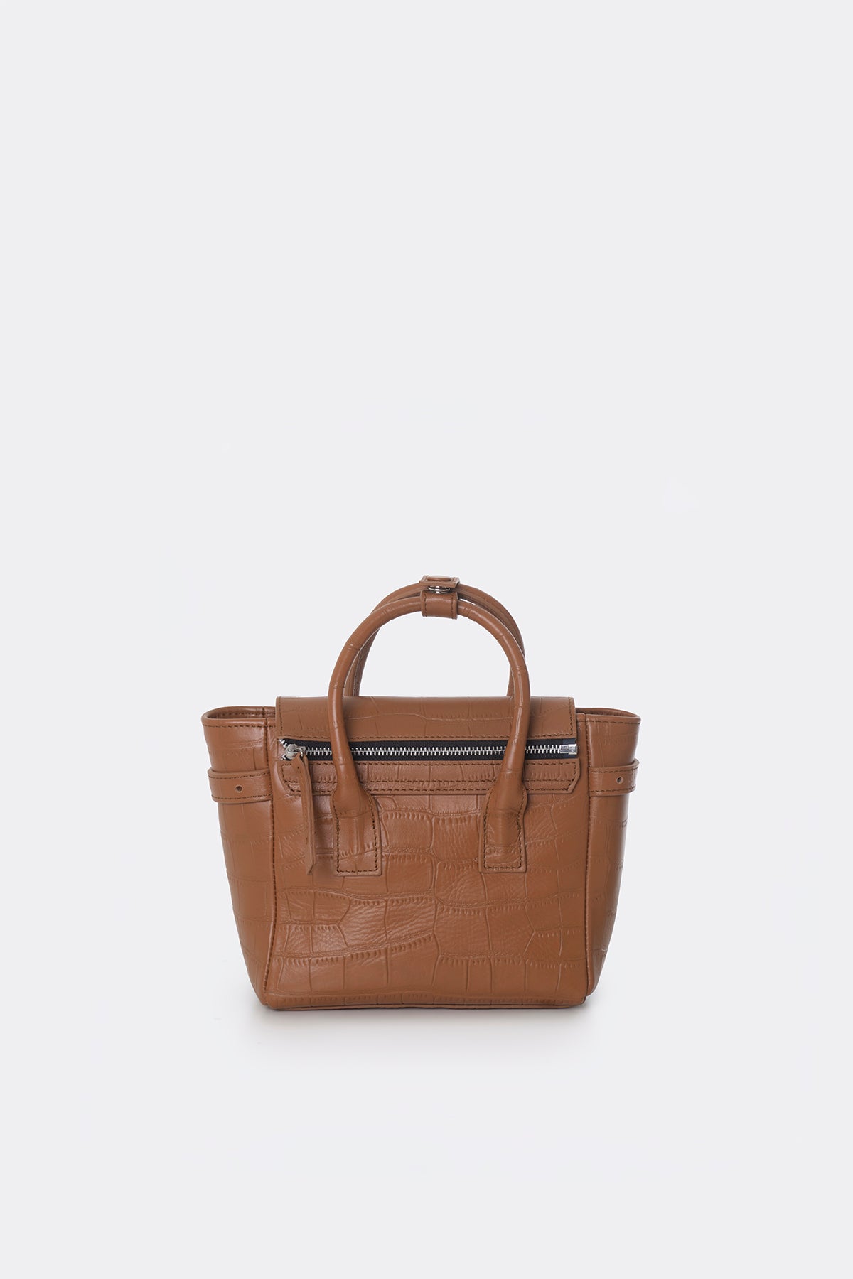 Mini Rocco Bag Alligator Camel