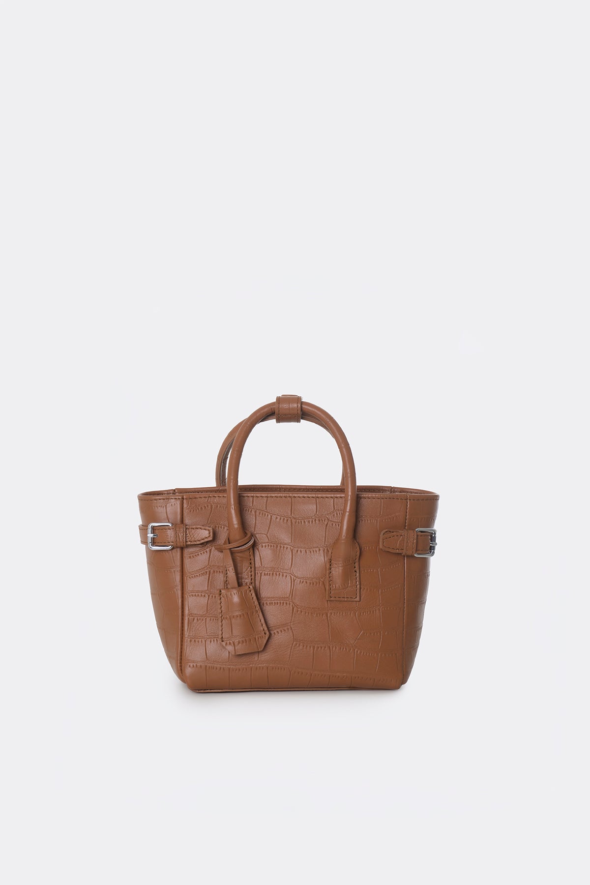 Mini Rocco Bag Alligator Camel