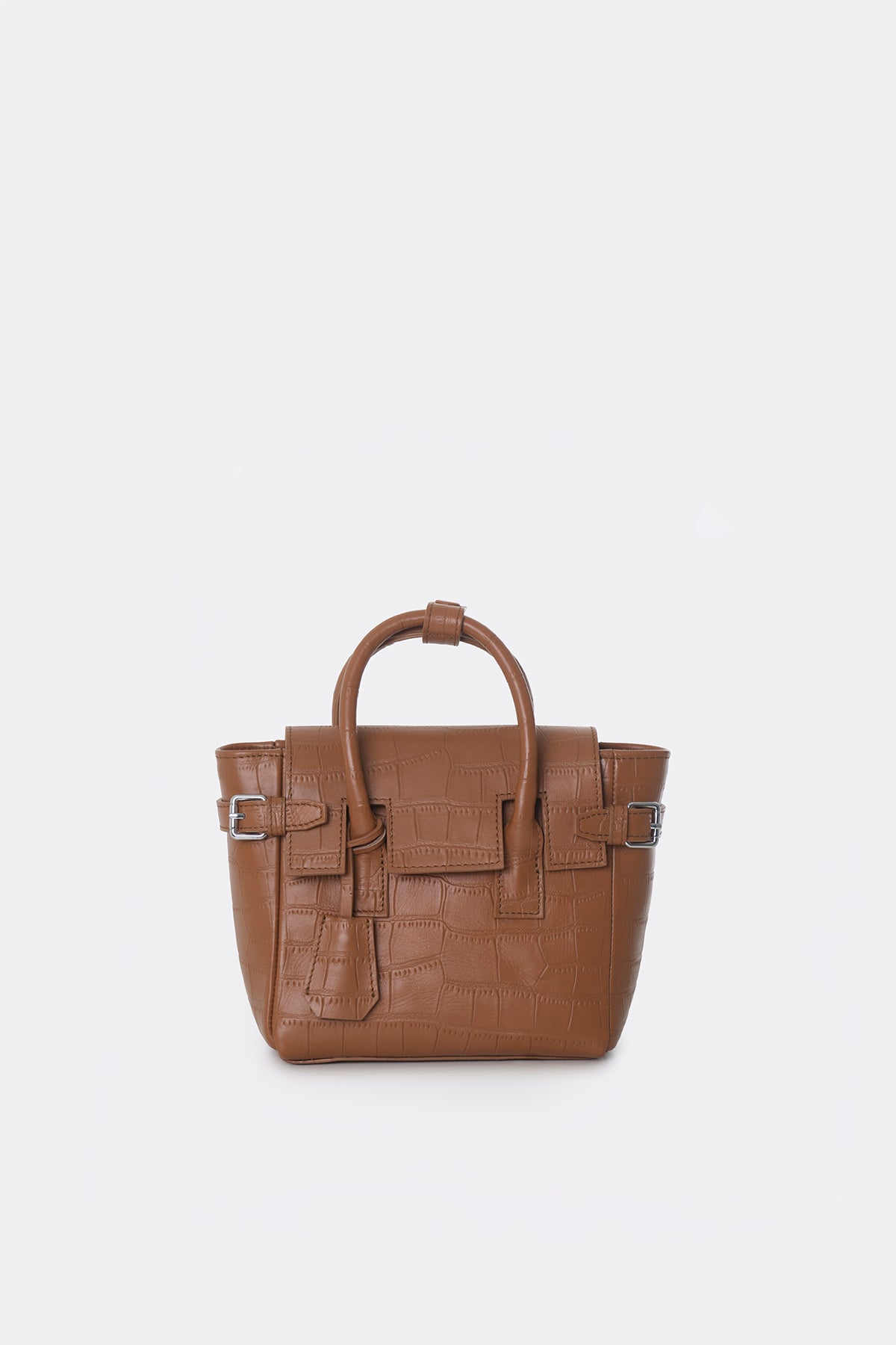 Mini Rocco Bag Alligator Camel
