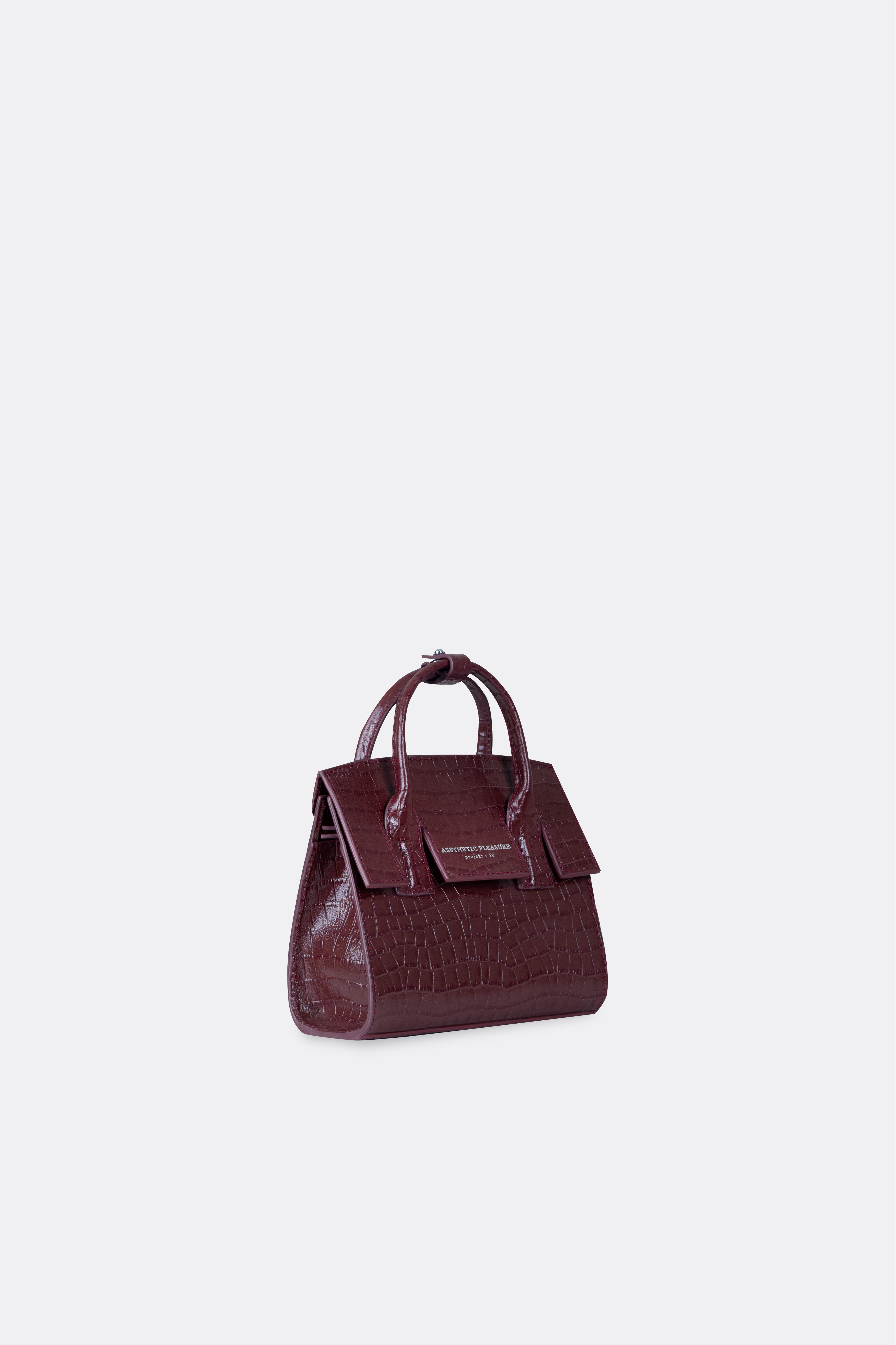 Micro Isolation Bag Alligator Dark Red