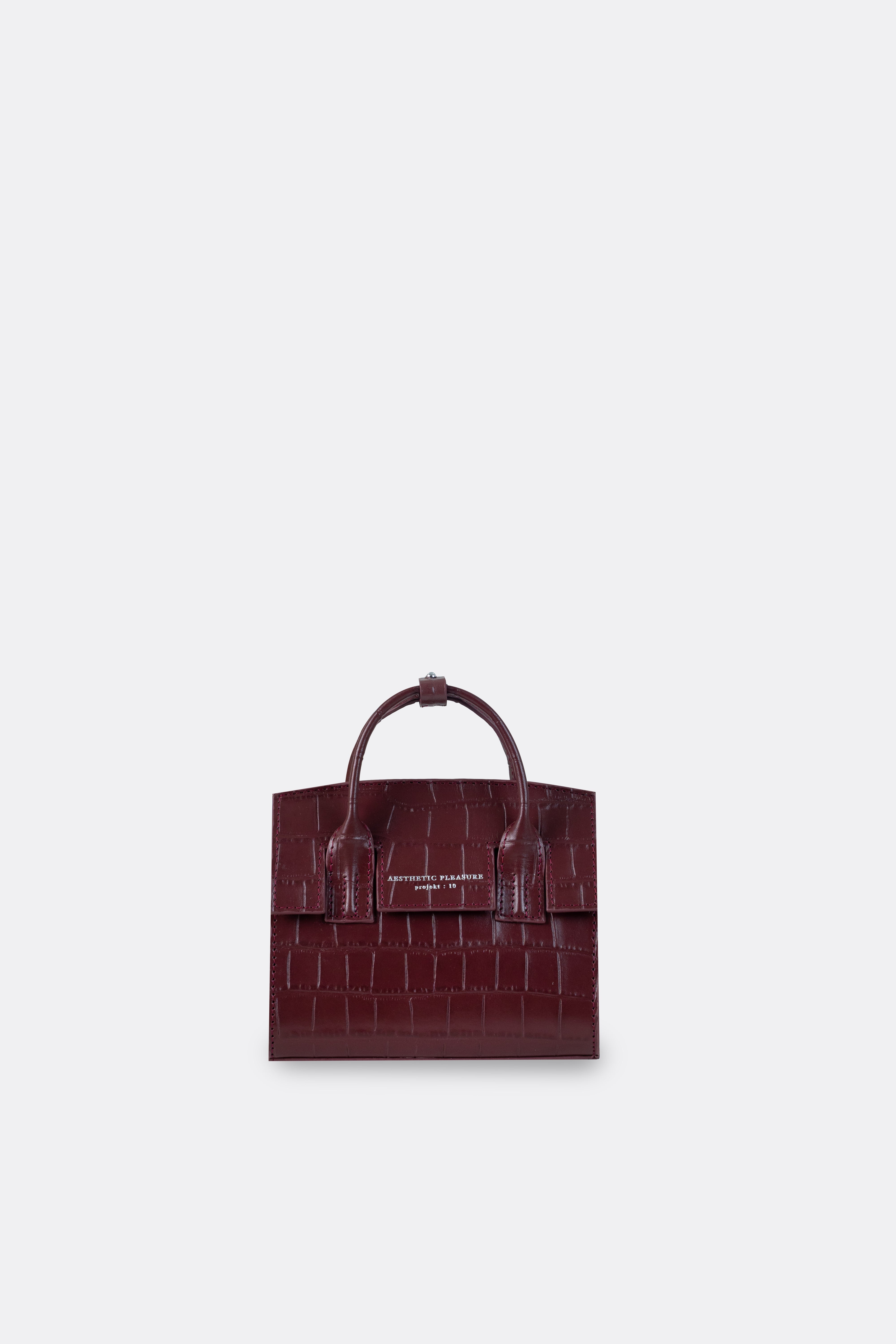 Micro Isolation Bag Alligator Maroon