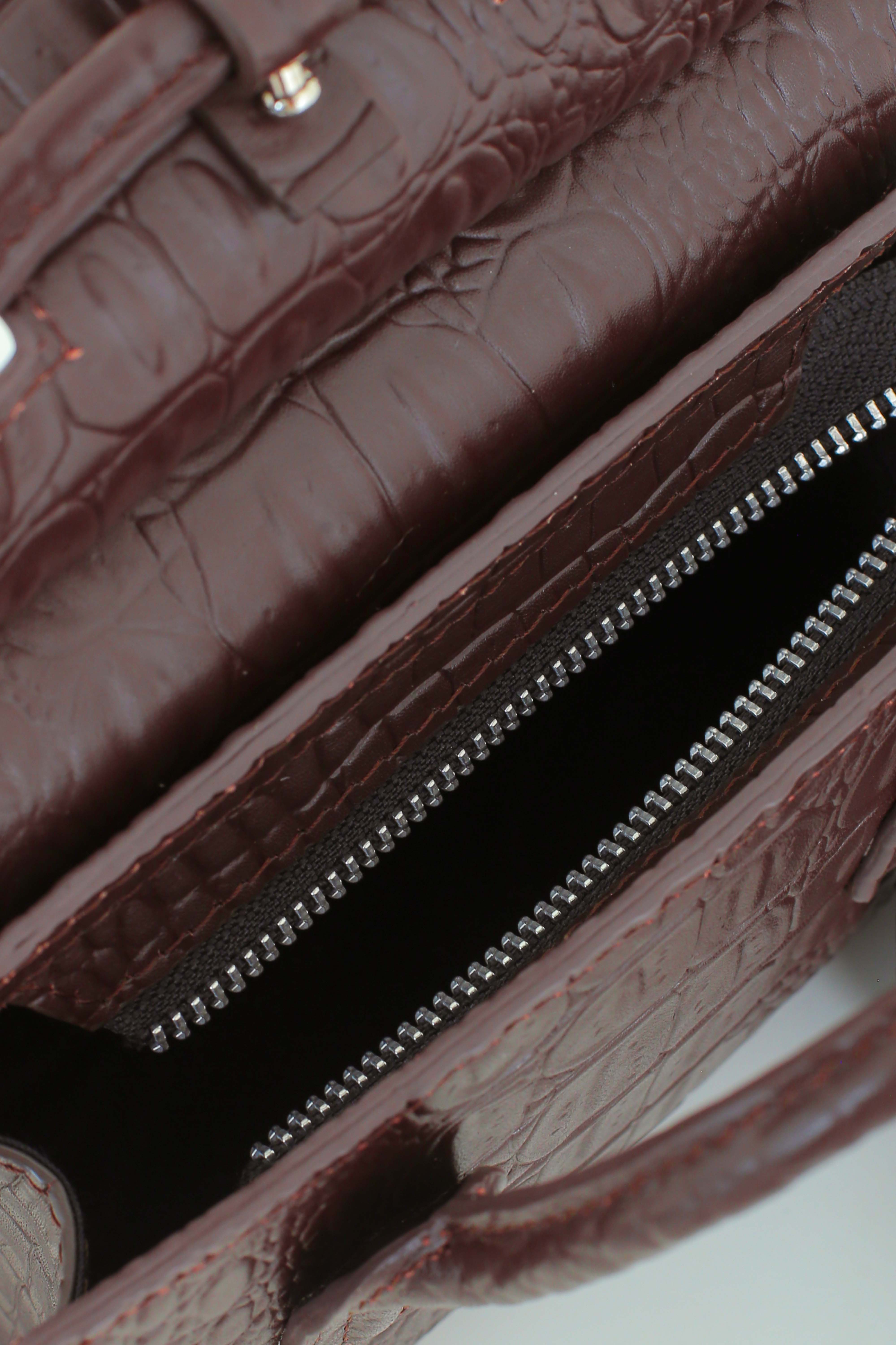 Micro Isolation Bag Croc Brown