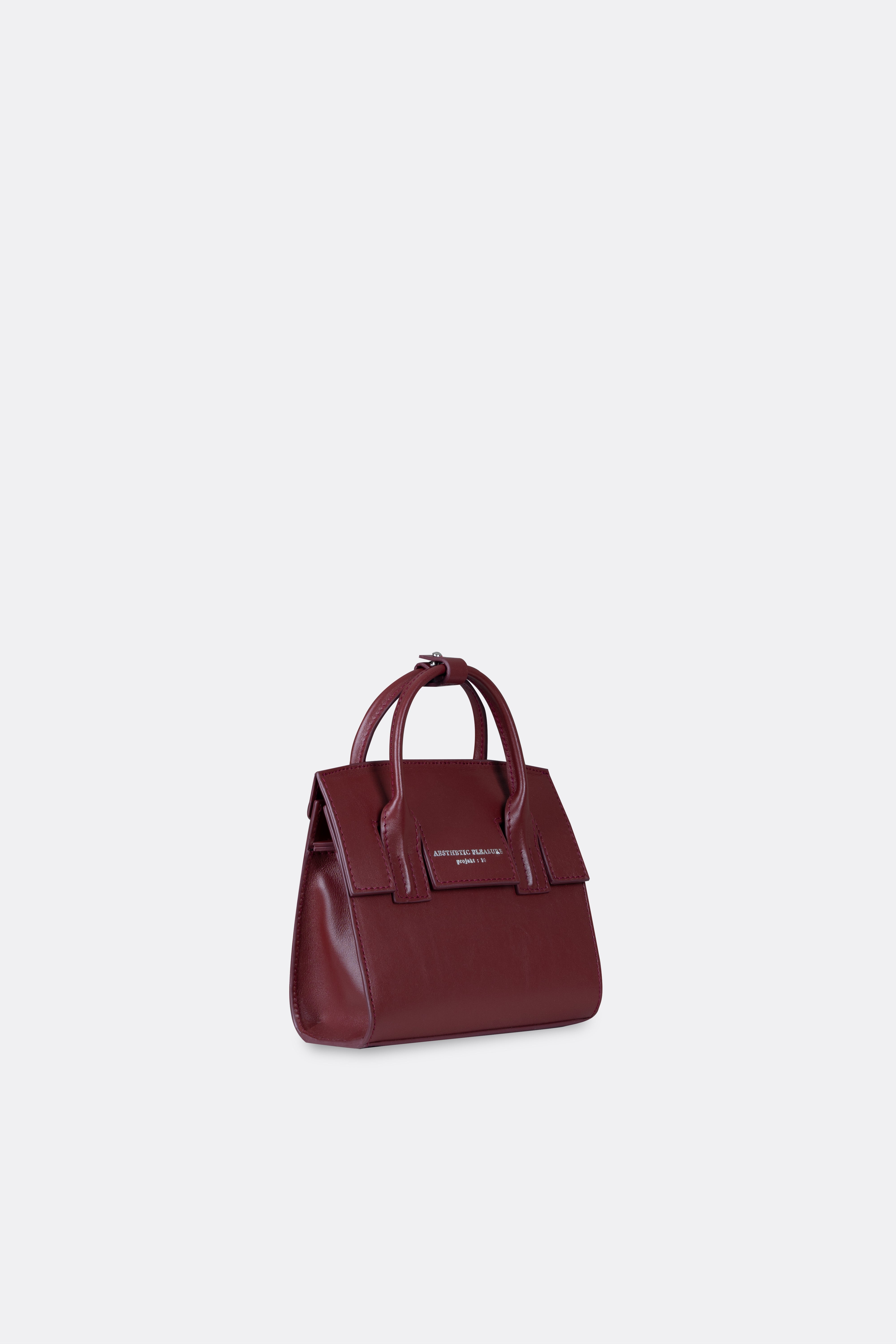 Micro Isolation Bag Nappa Dark Red