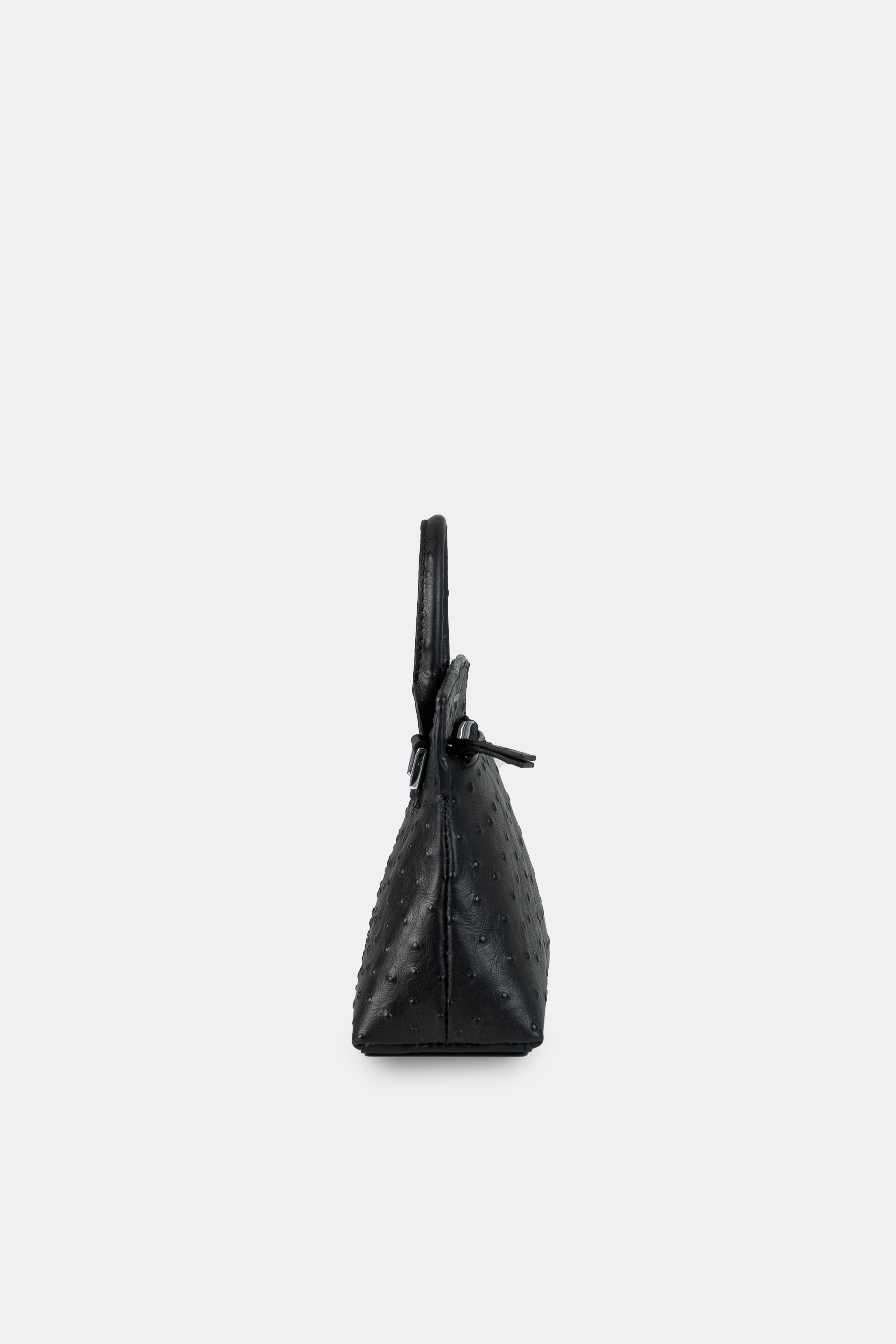 Mini Ace Bag Ostrich Black
